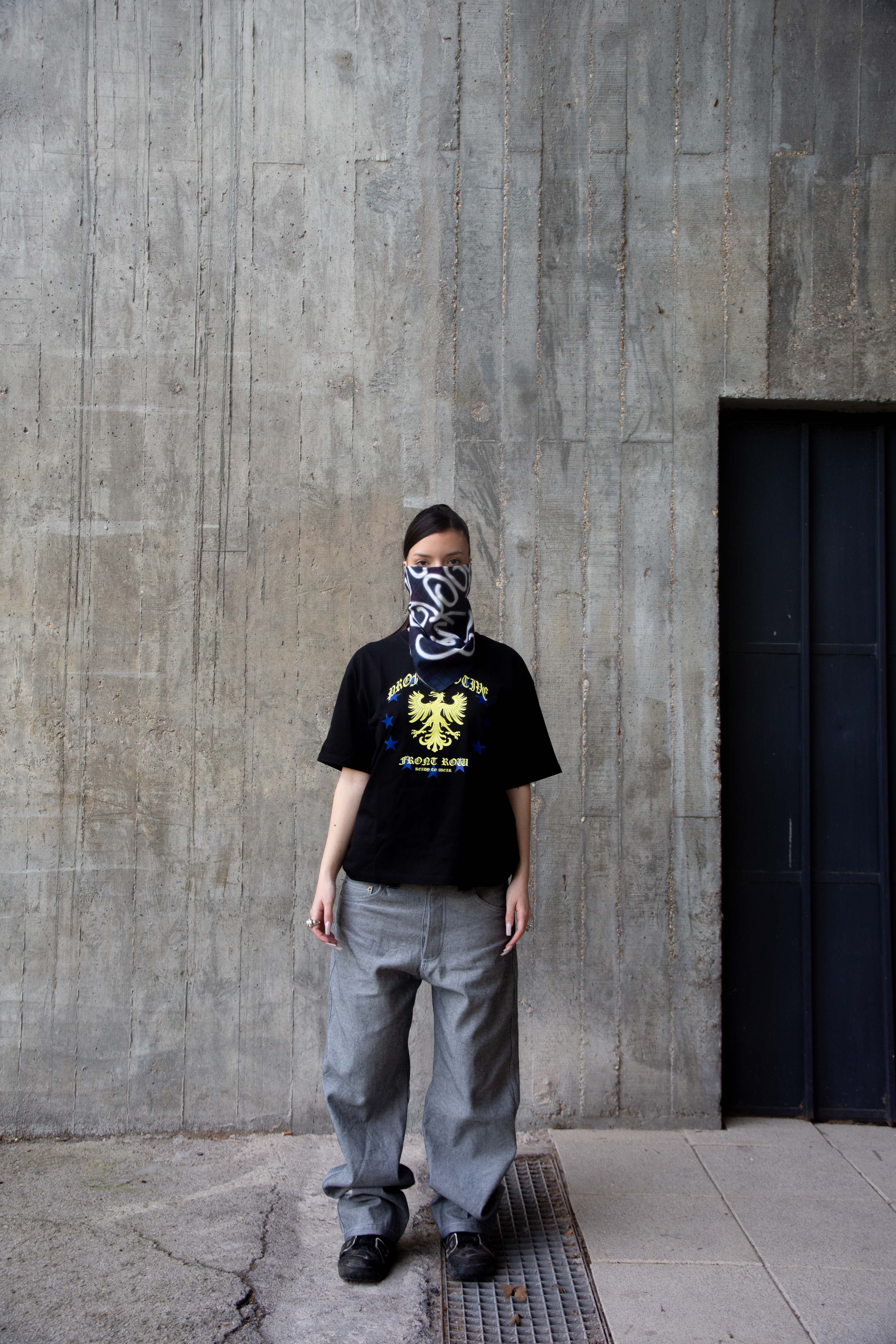 PROFIT MOTIVE OVERSIZED TEE BLACK | FrontRowEU