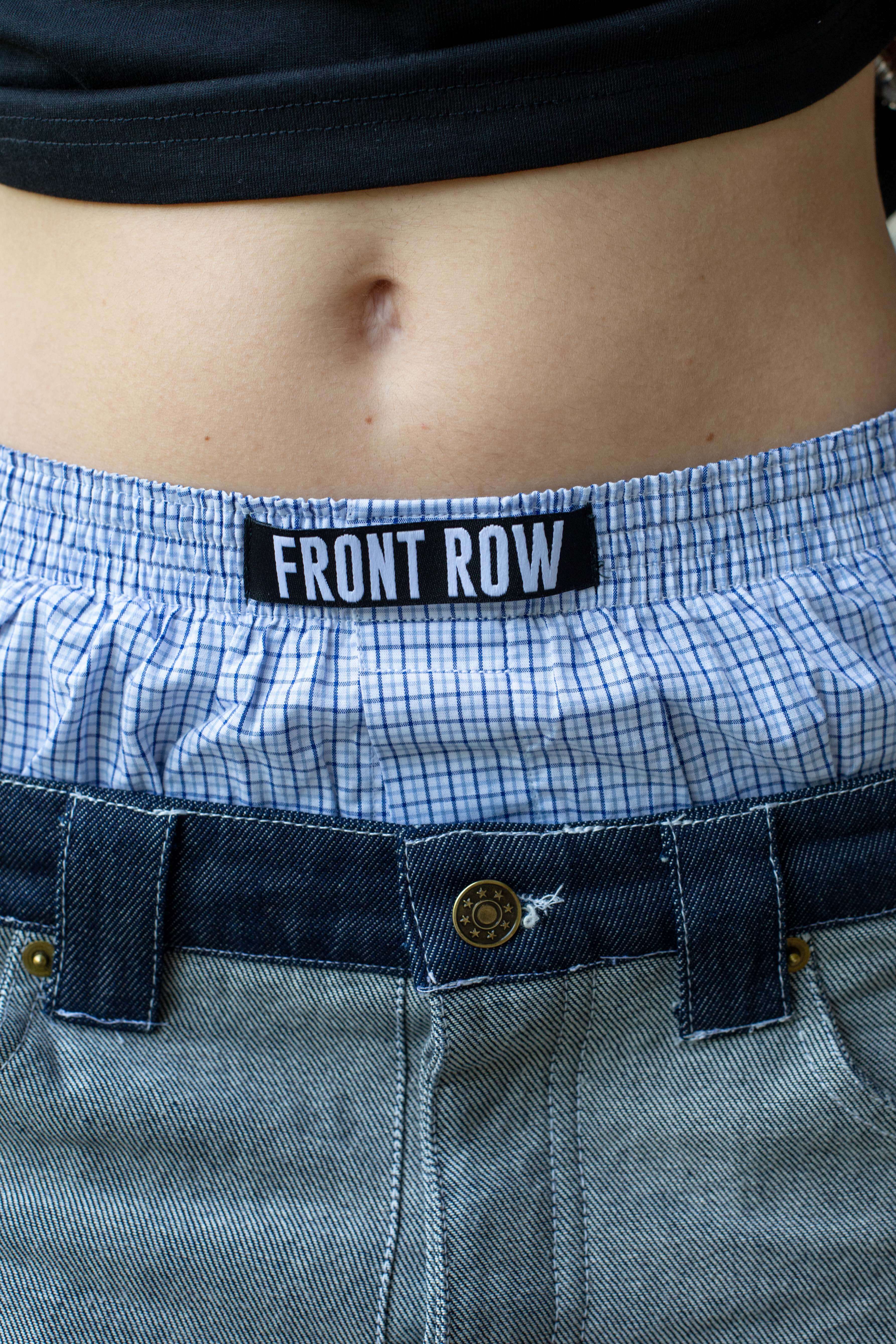 PROBABLY DRUNK OVERLENGHT JEANS | FrontRowEU
