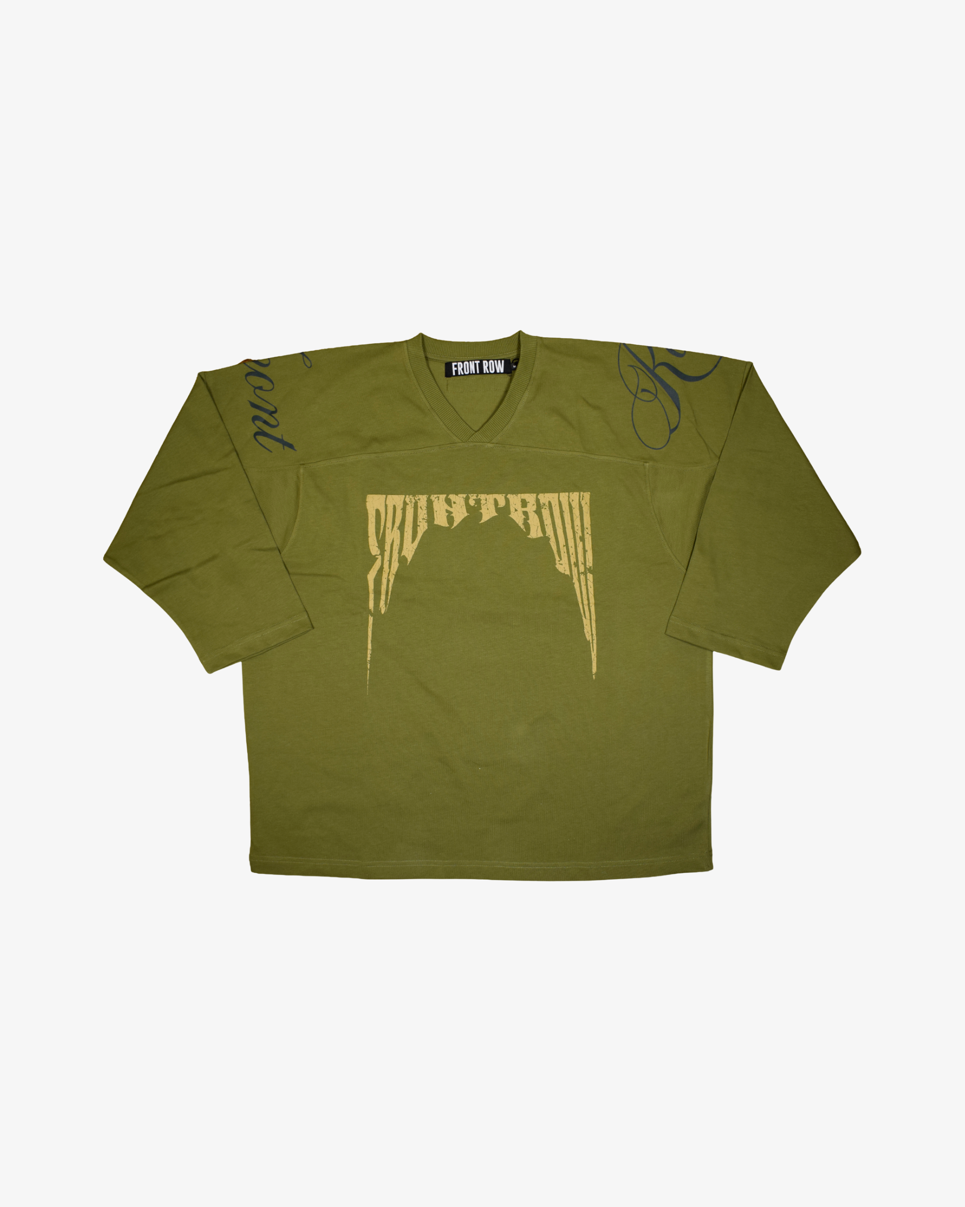 HOCKEY LOGO TEE MILITARY GREEN