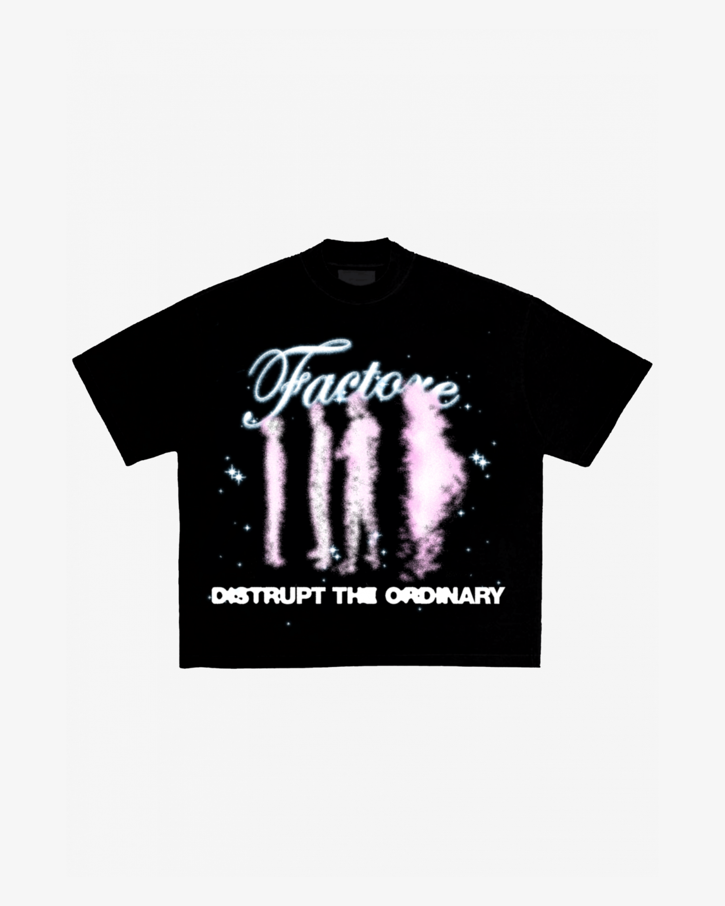 BLACK SPRAY FACTORE 2025 T-SHIRT