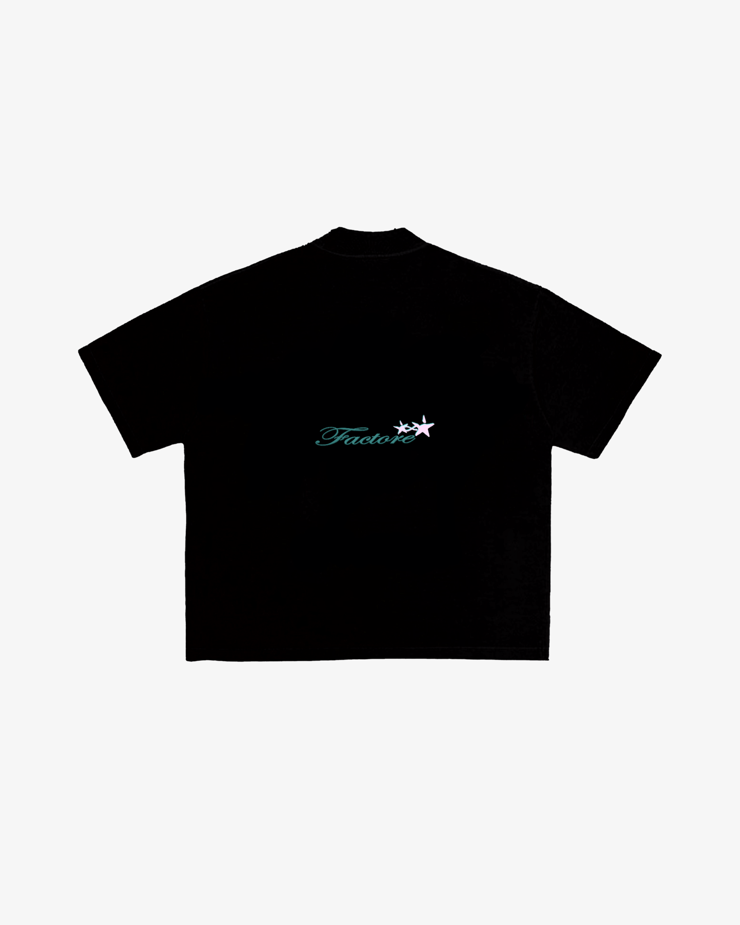 BLACK SPRAY FACTORE 2025 T-SHIRT