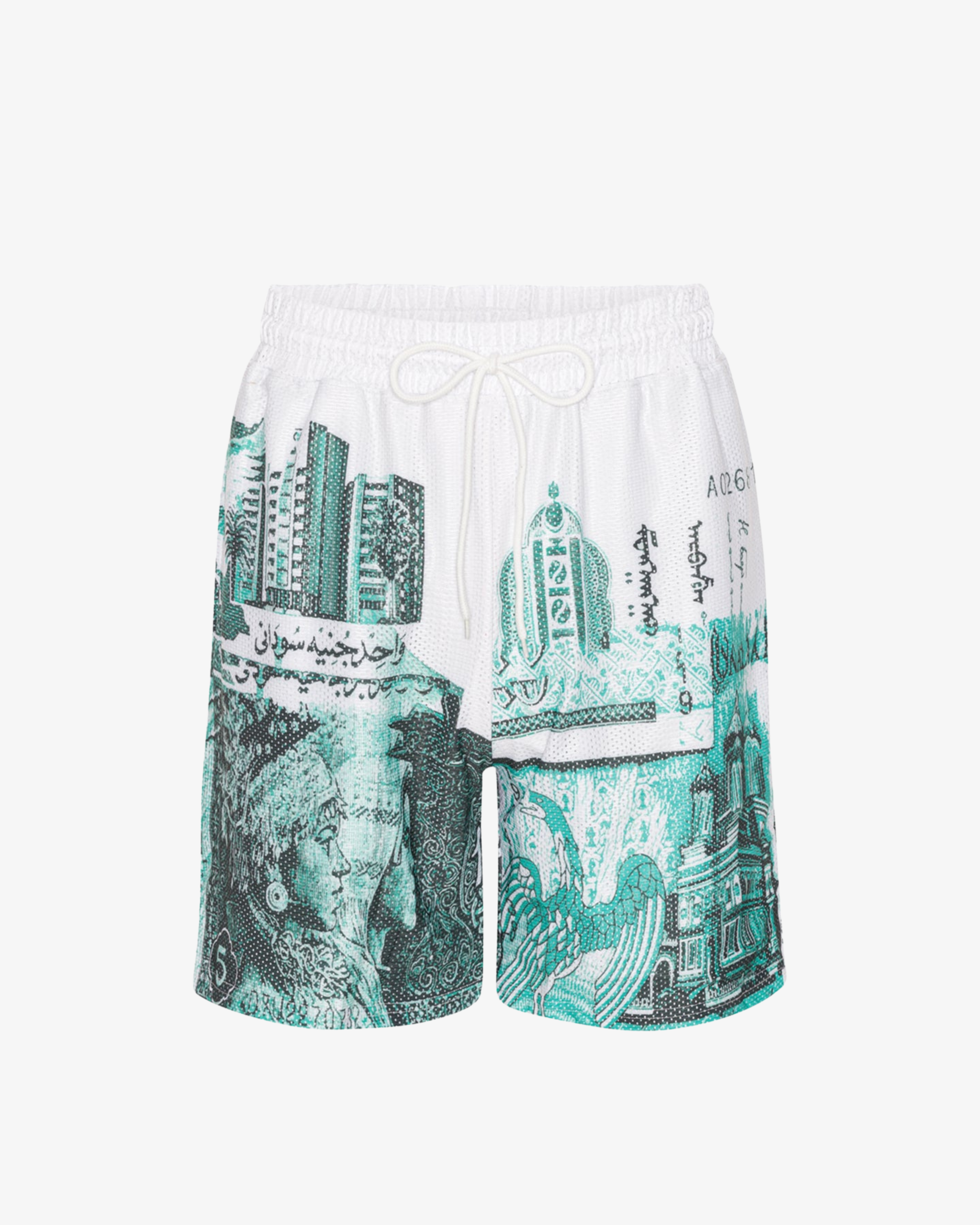 Okane Mesh Shorts Teal