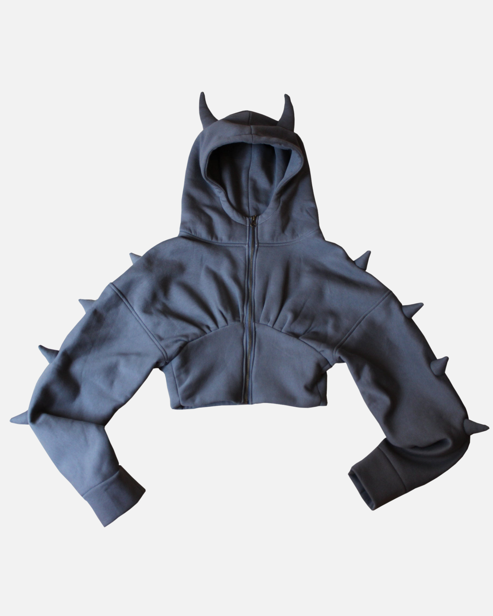 DEMON HOODIE - GREY