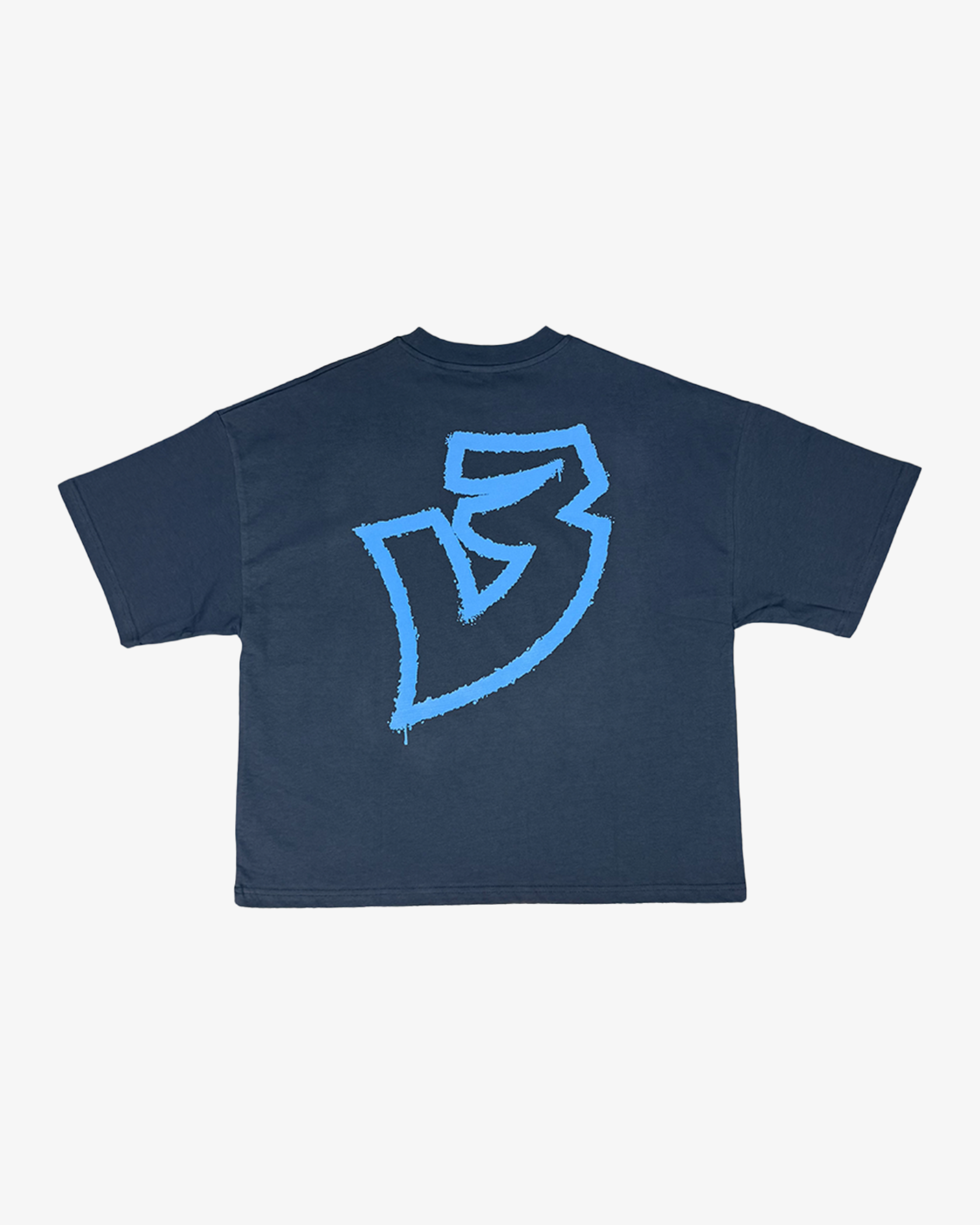 Original Z Navy Oversized Boxy Tee