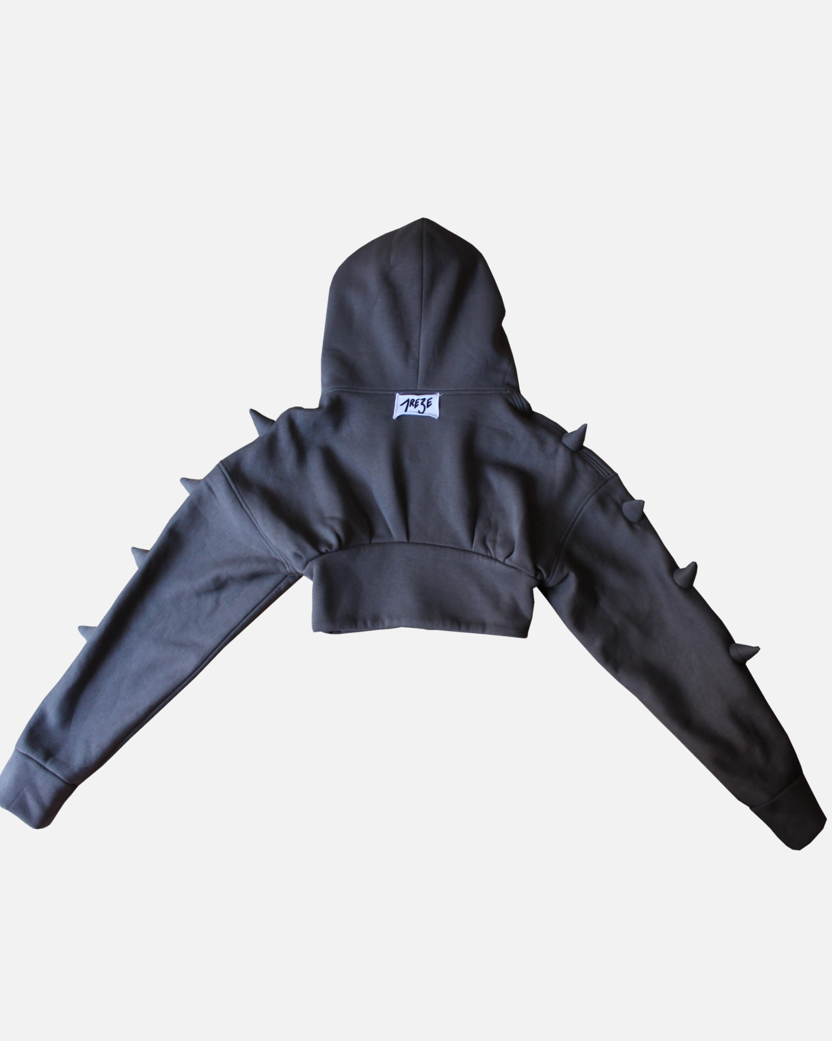DEMON HOODIE - GREY