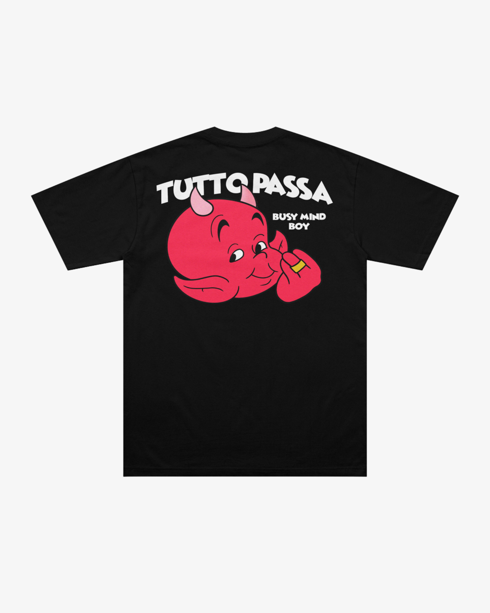 TEE NEGRA DIABLITO TUTTO PASSA