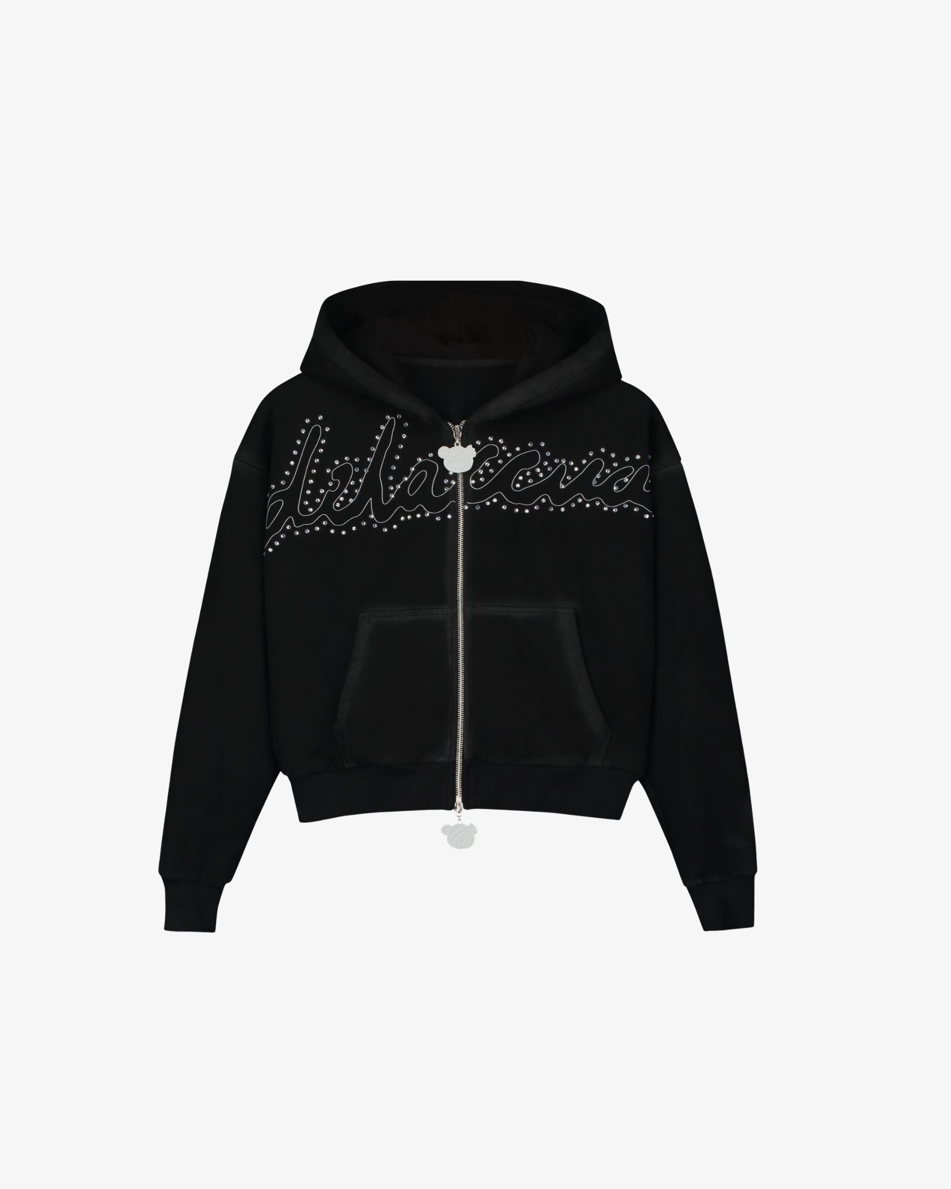 Shiny Zip Hoodie