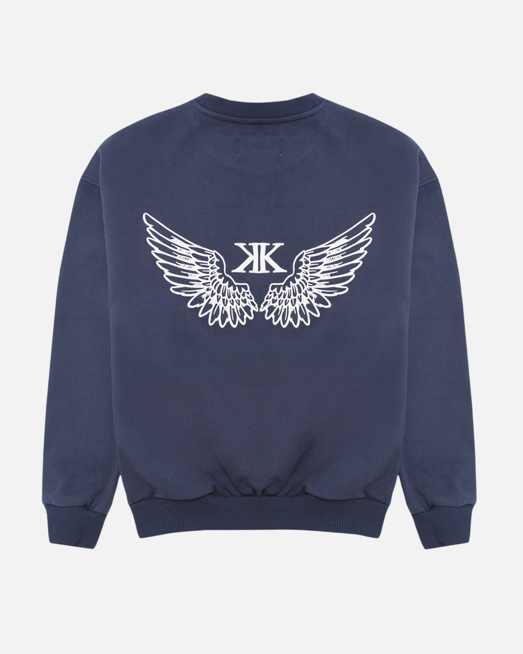 Wings Crewneck Navy Blue