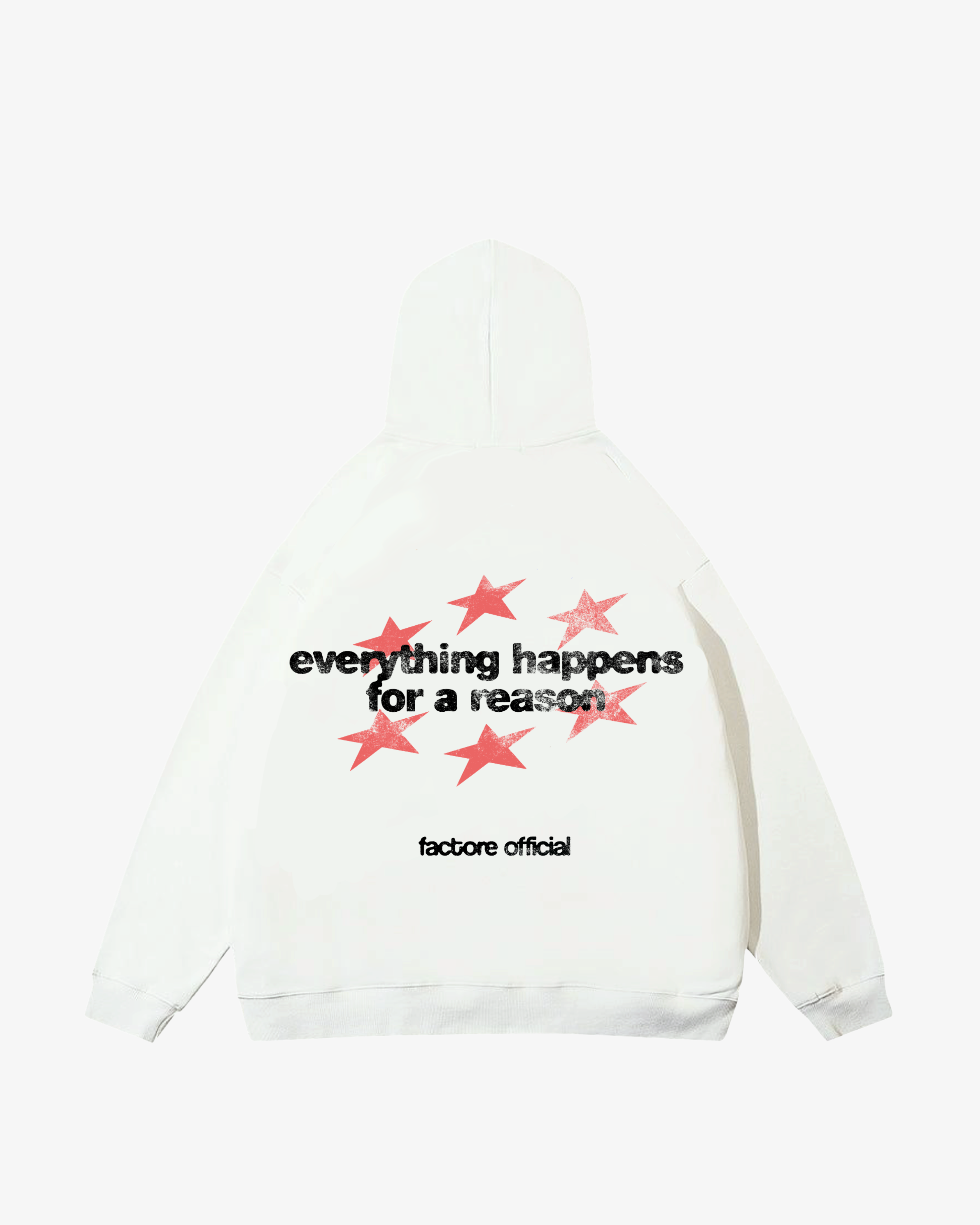 White Red Factore IW Hoodie