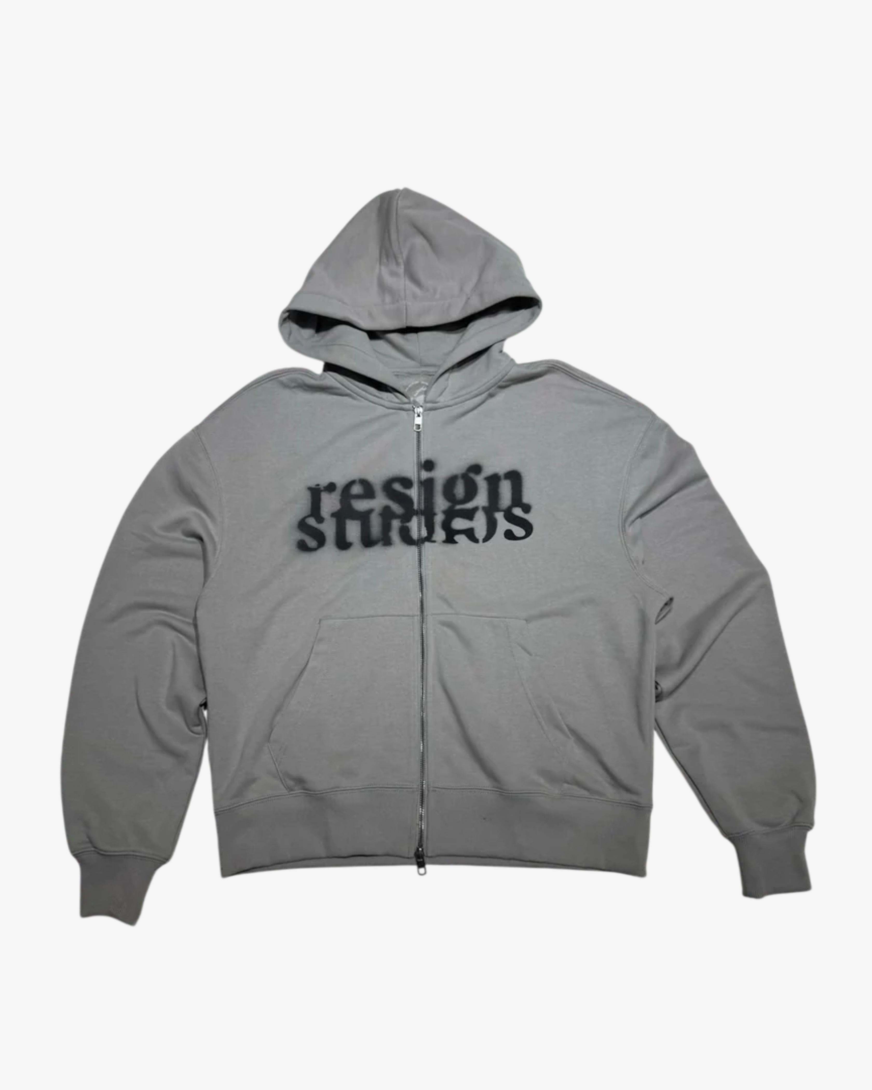 Rs Zip Up Spray Hoodie