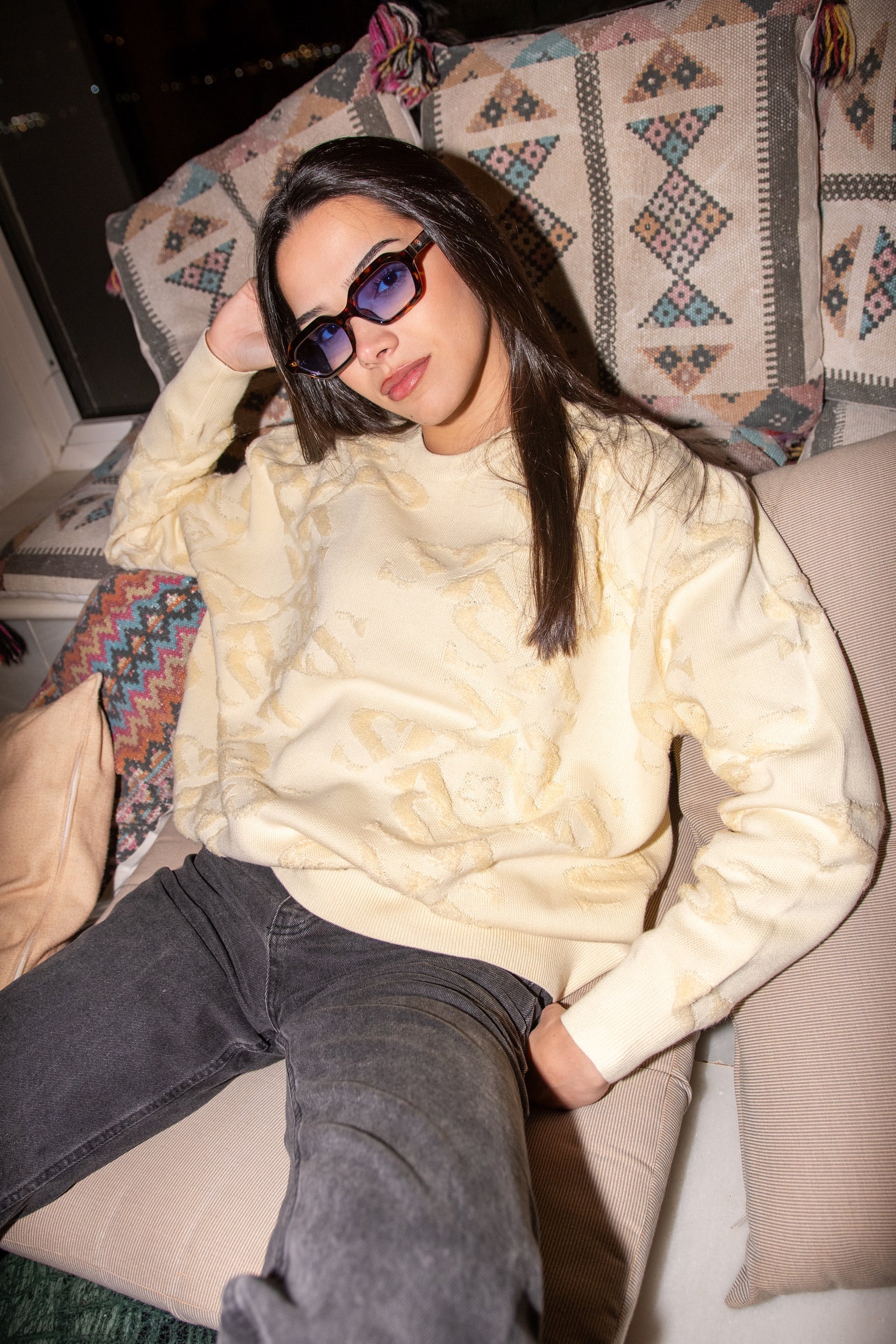Distressed Sweater