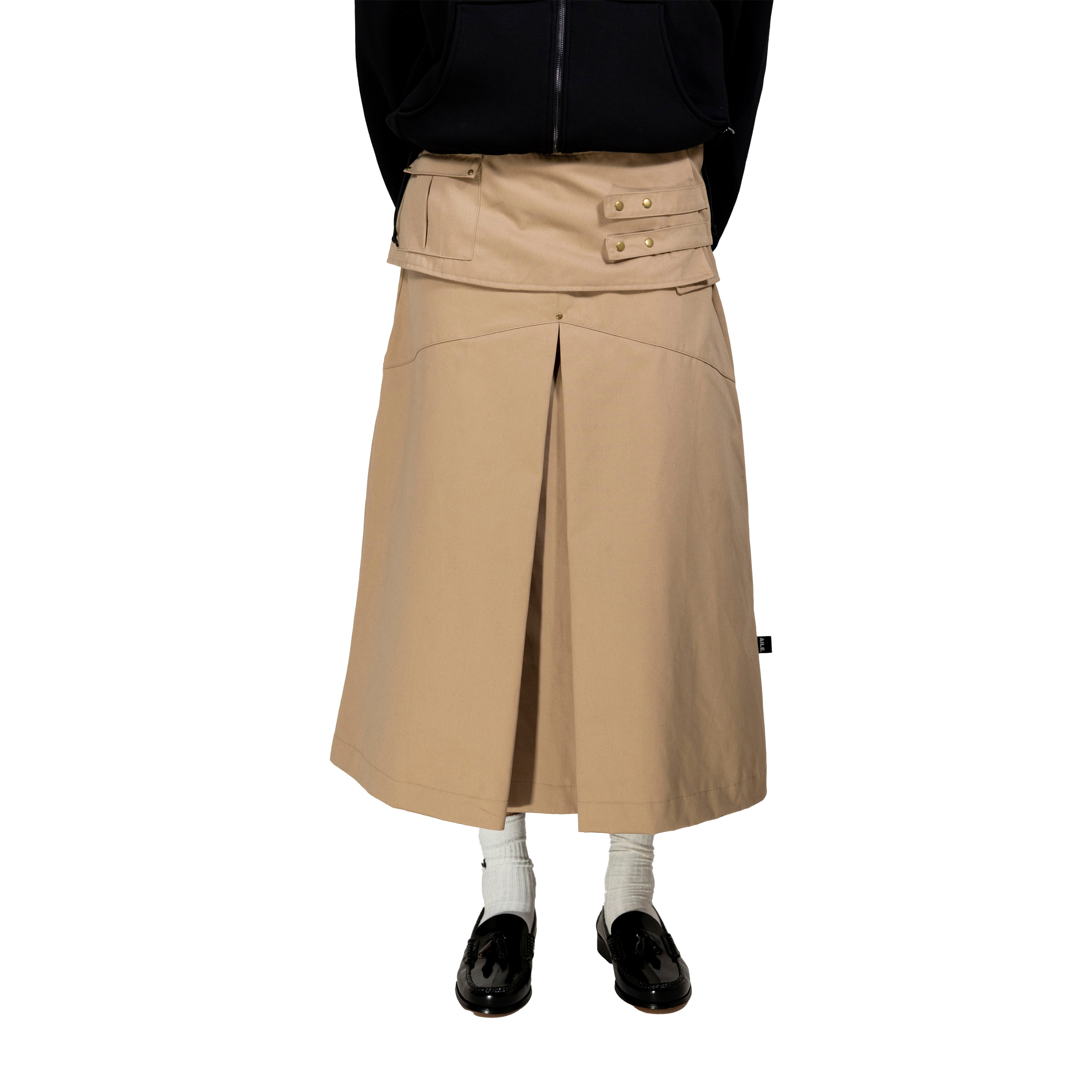 LONG-SKIRT WITH BELT - "THE BED".