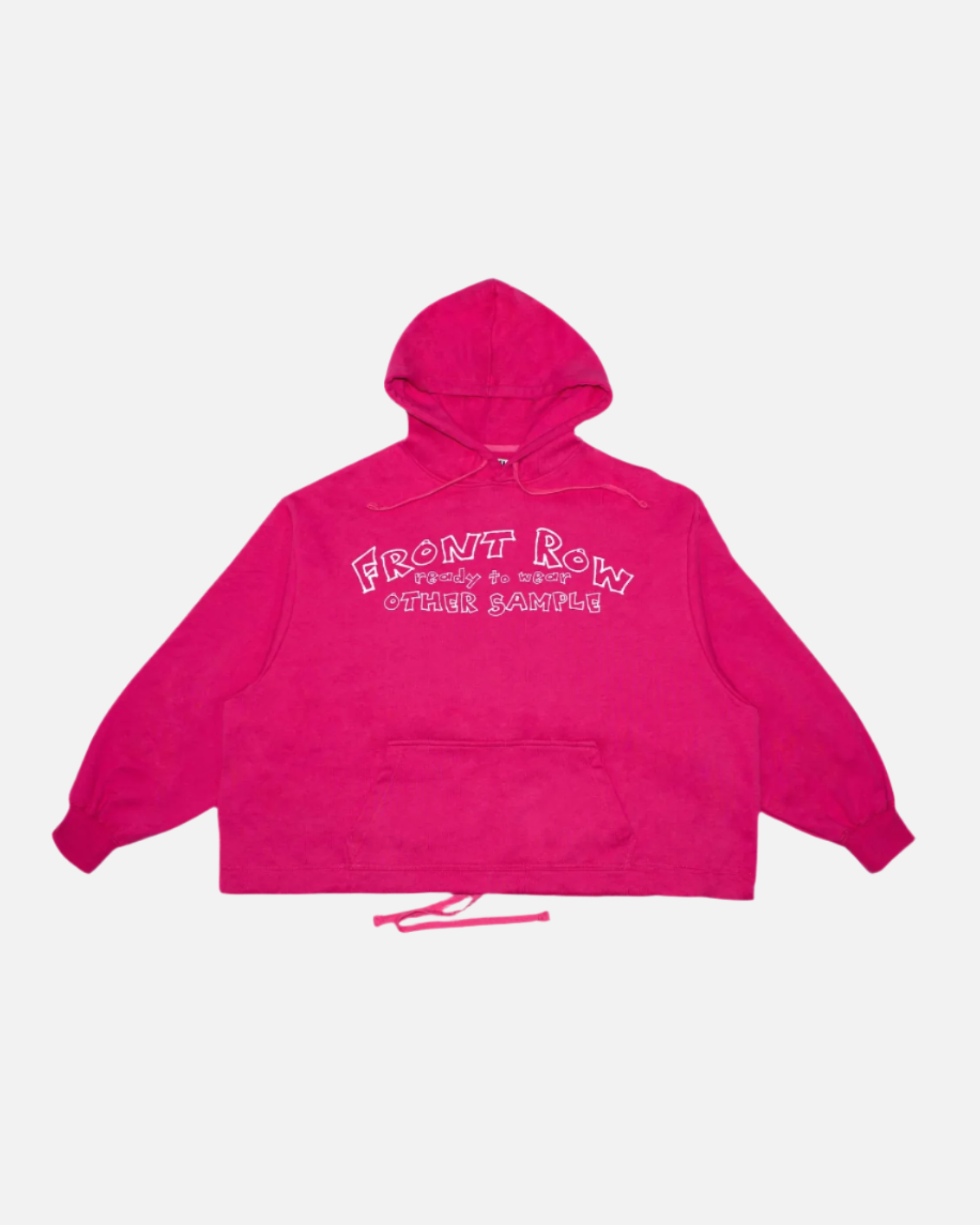 OTHER SAMPLE PINK ADJUSTABLE HOODIE