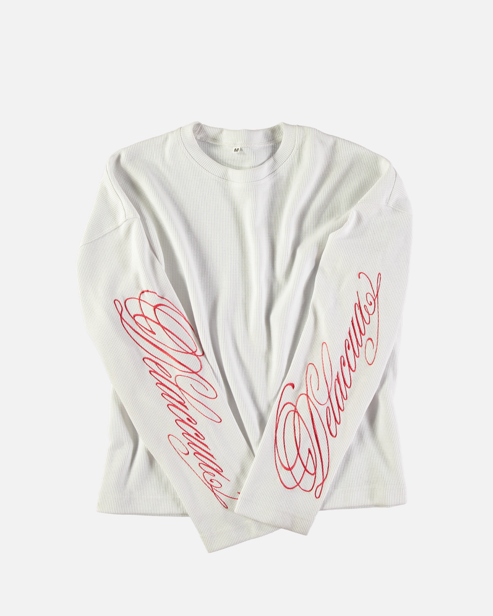 Waffle Longsleeve White