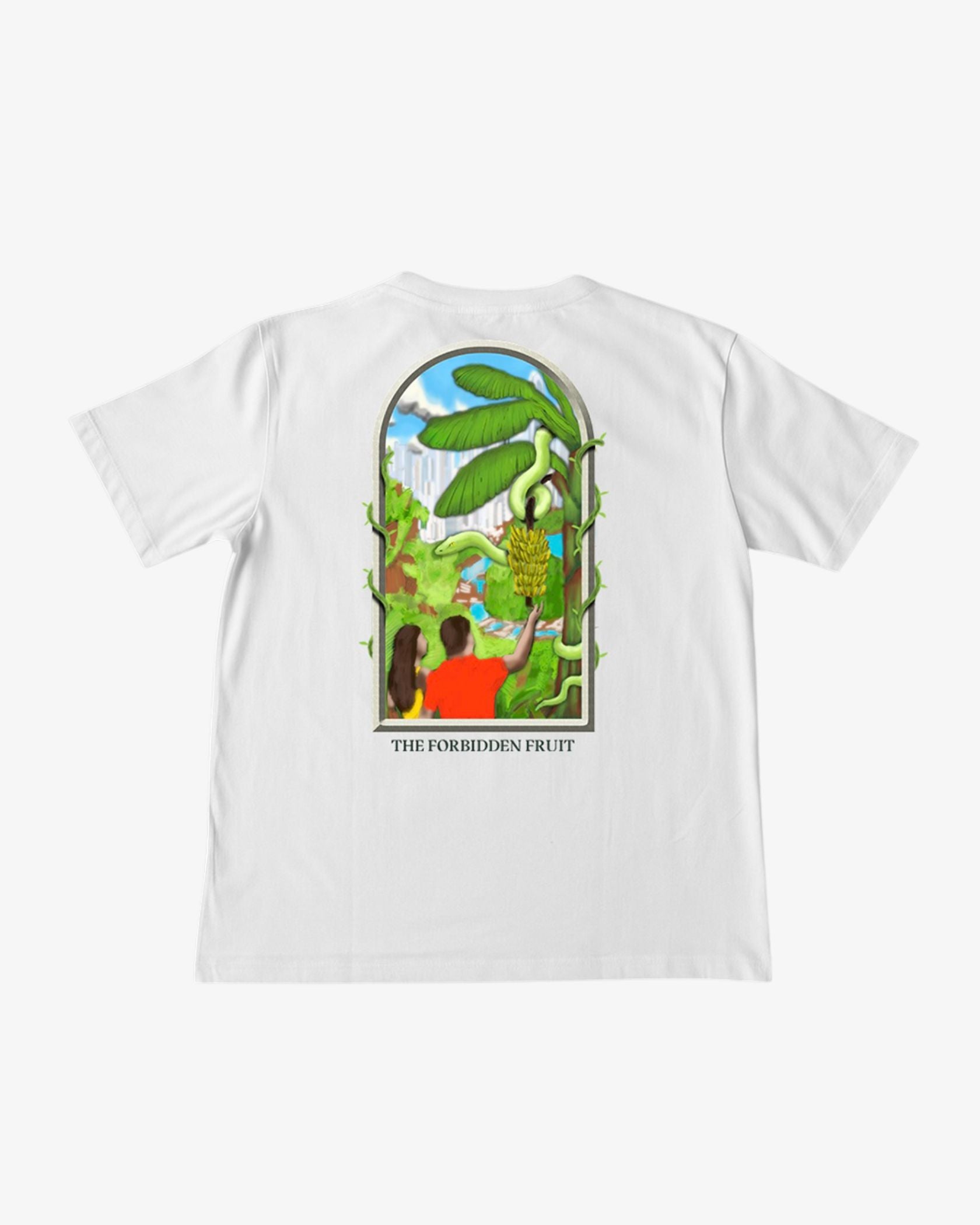 BANANA FORBIDDEN FRUIT TEE – OFF-WHITE