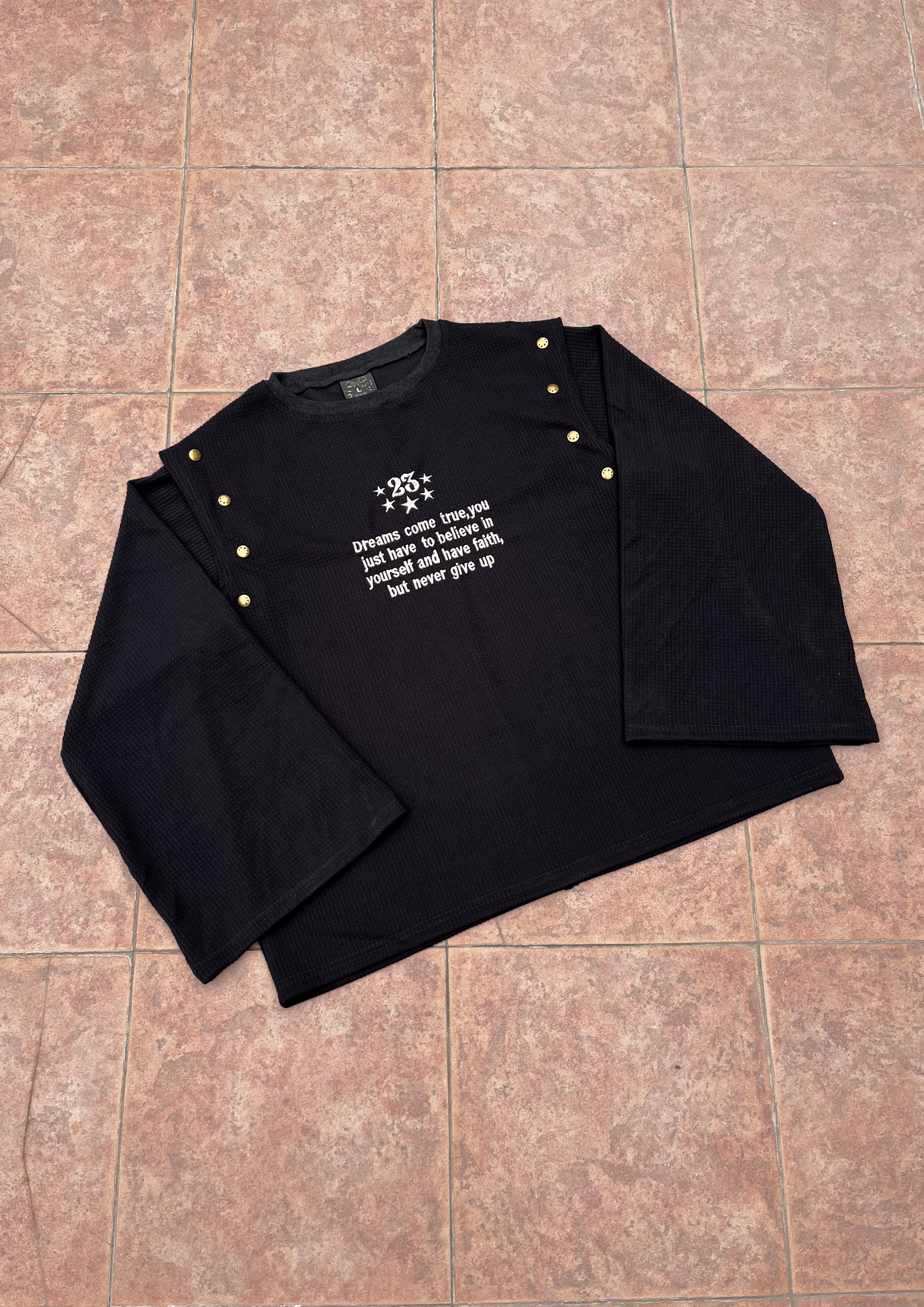 Muslin LongSleeve Vest Tee