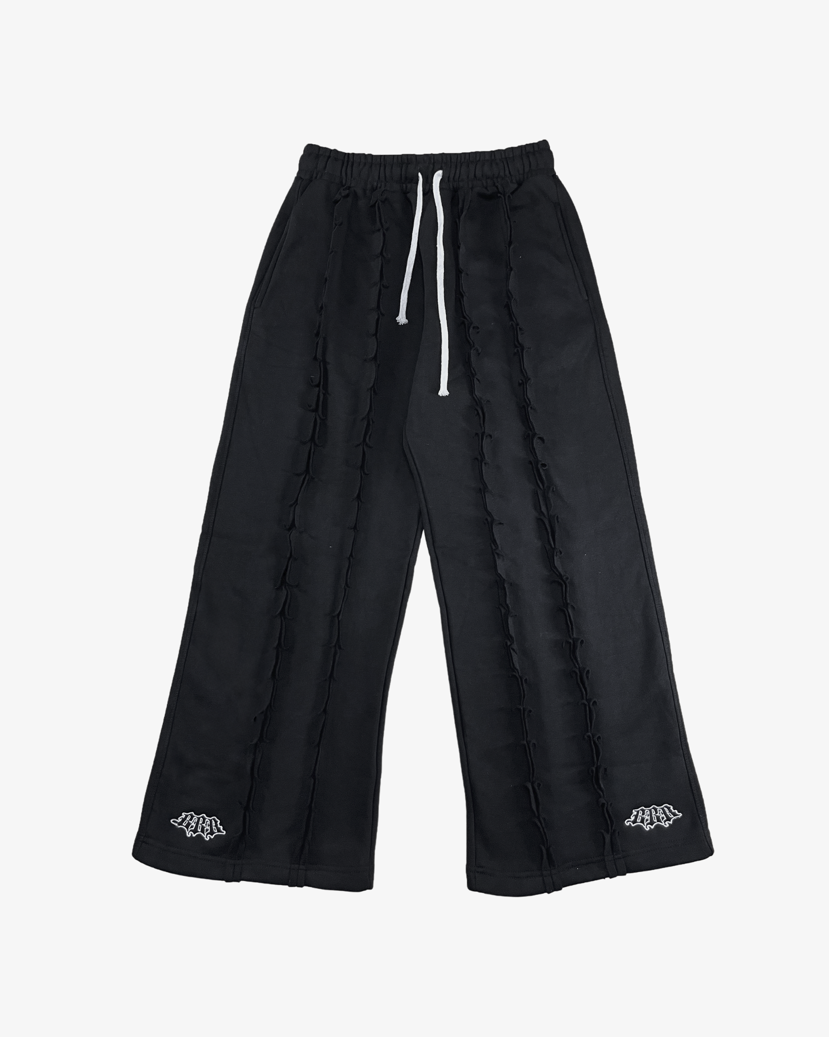 Blur Baggy Pants Black/White