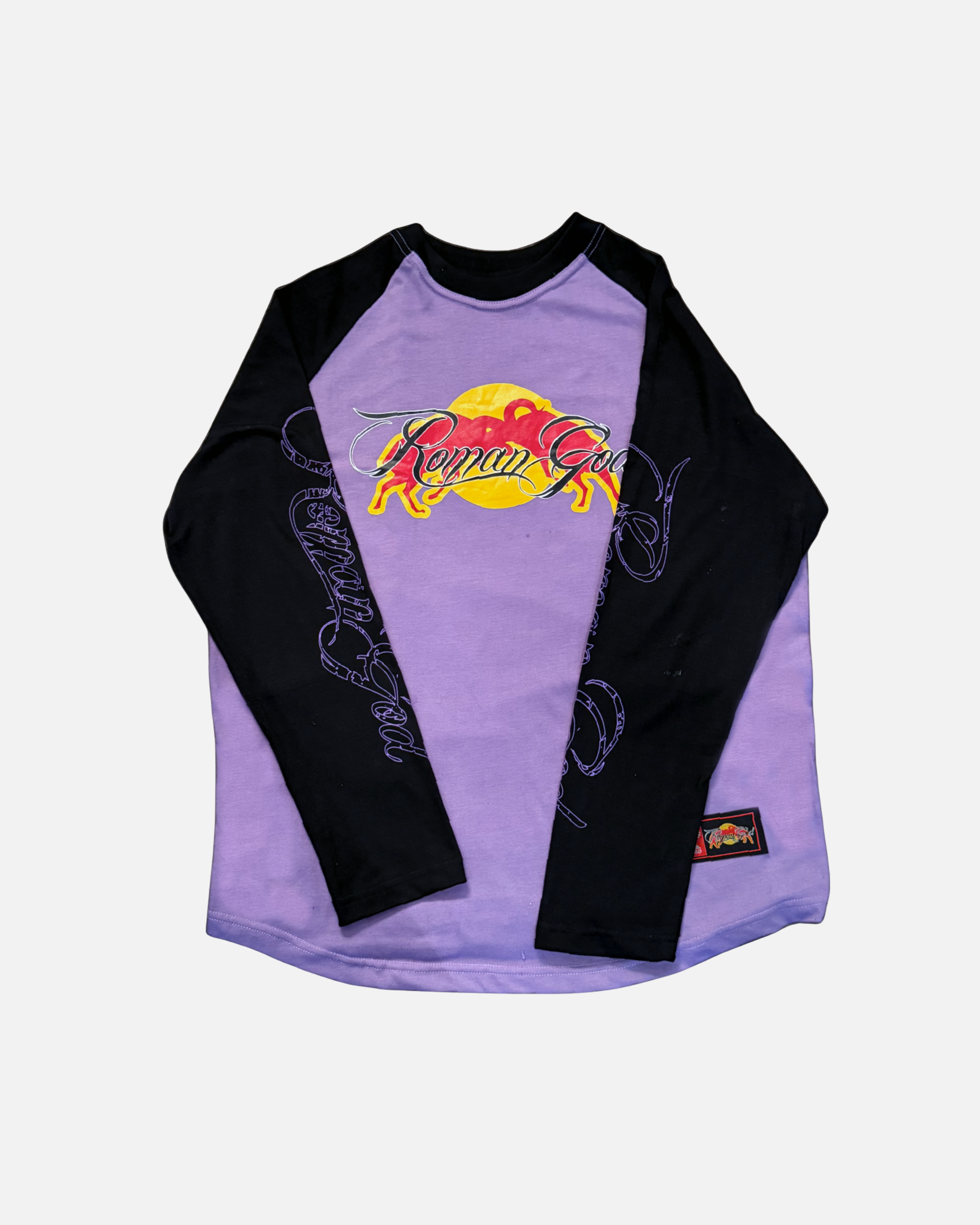 Red-Bull Raglan Longsleeve [Black N Purple]
