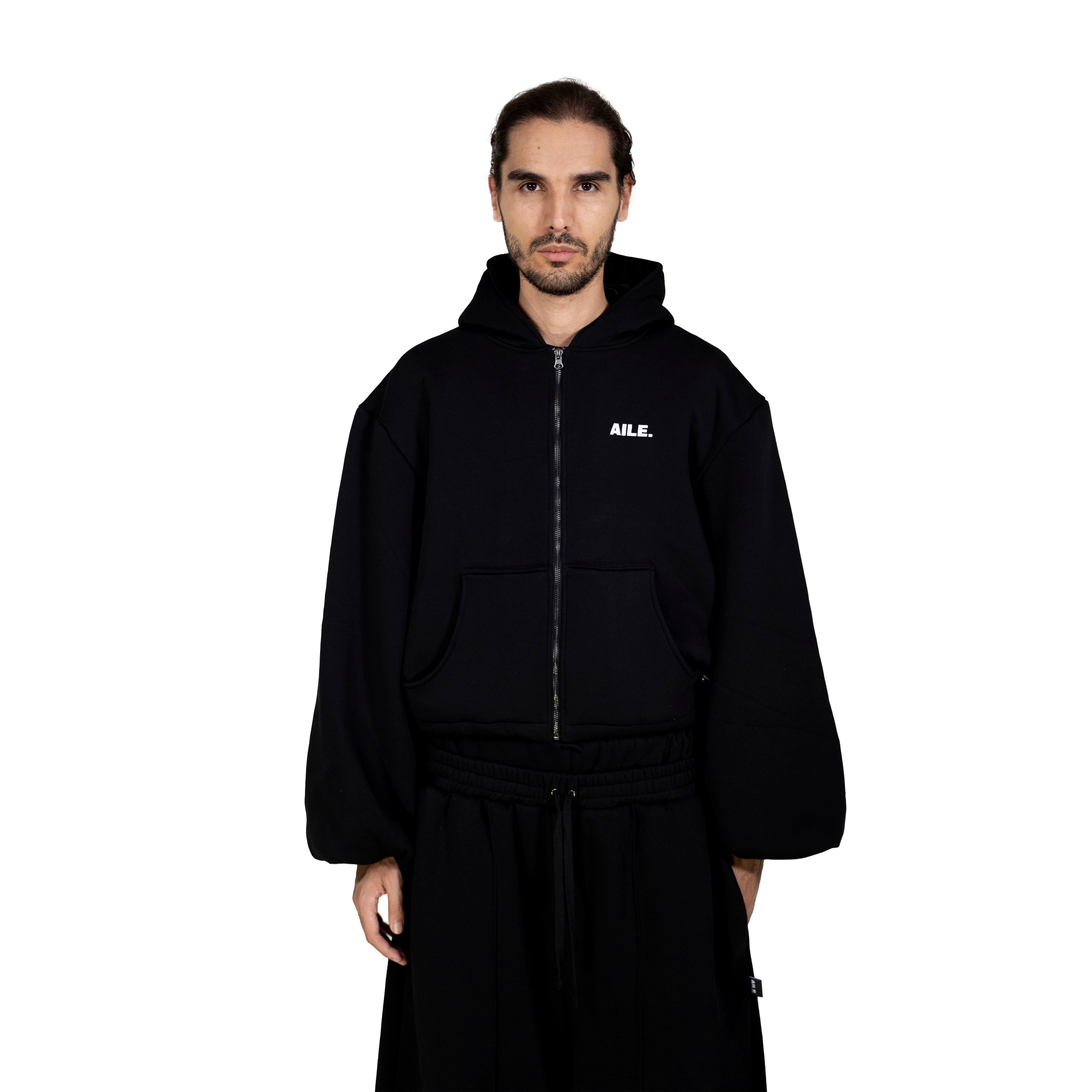 AILE ZIPPER HOODIE - "THE BED".