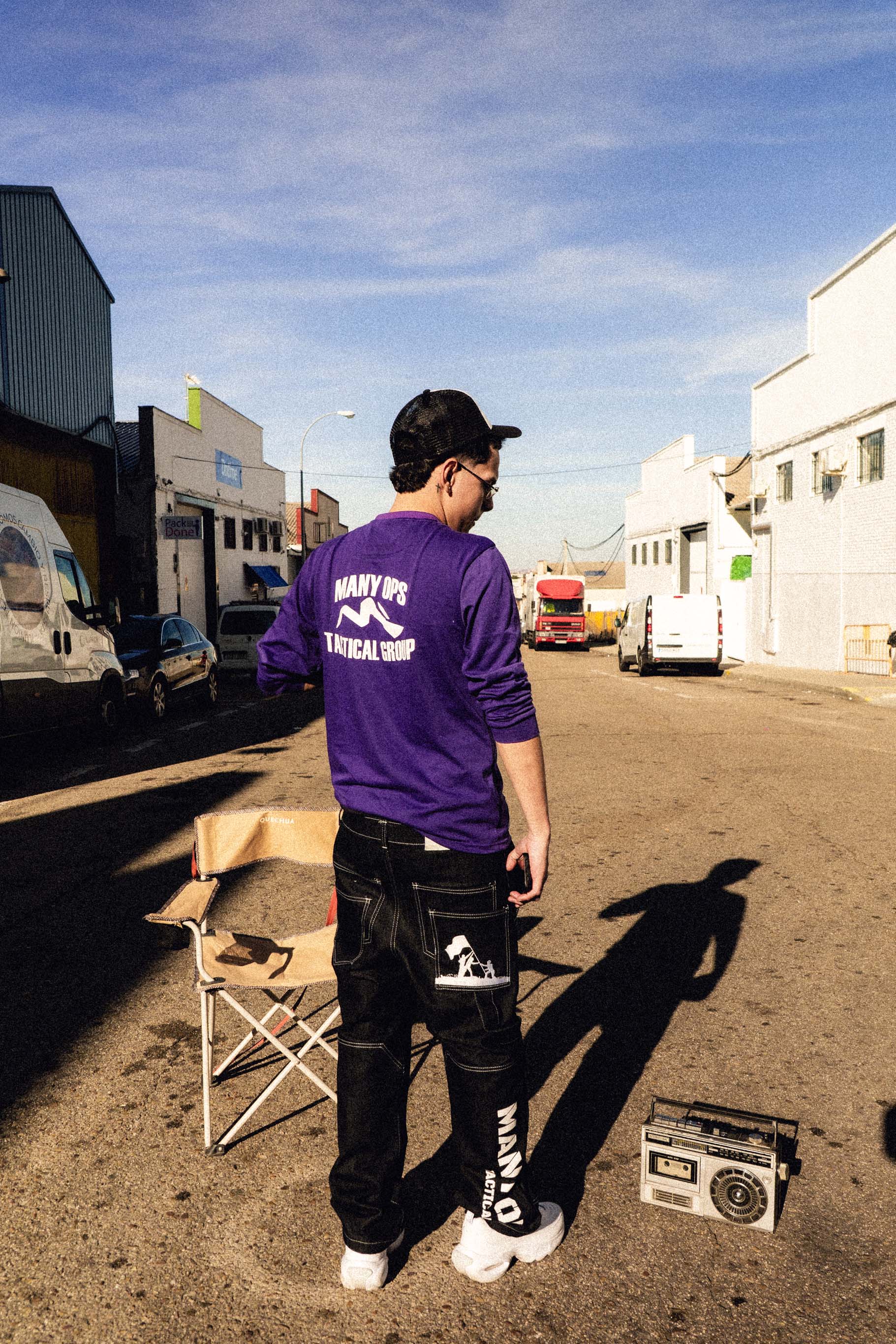 Purple Jay Z Long Sleeve