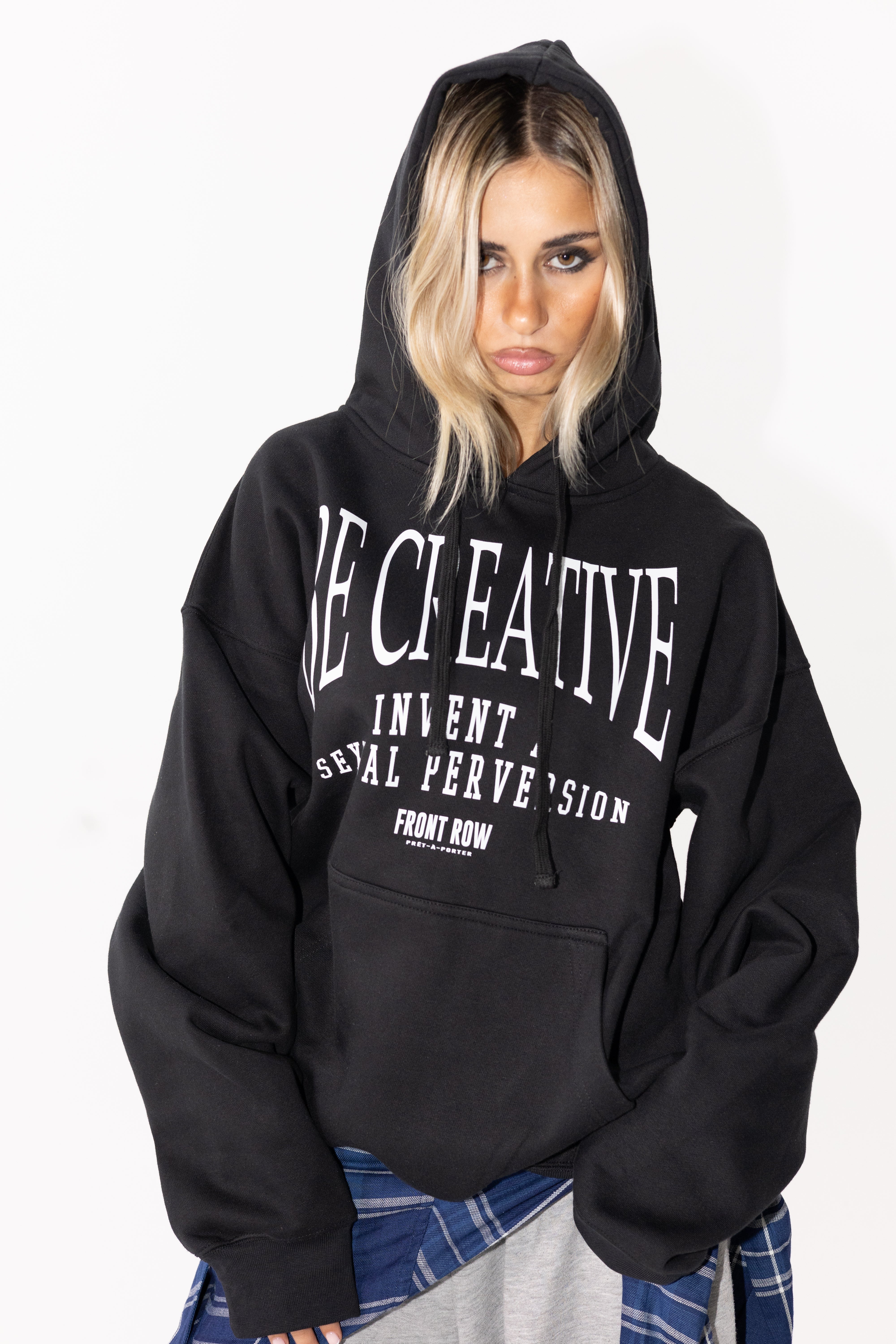 Be Creative Black Hoodie