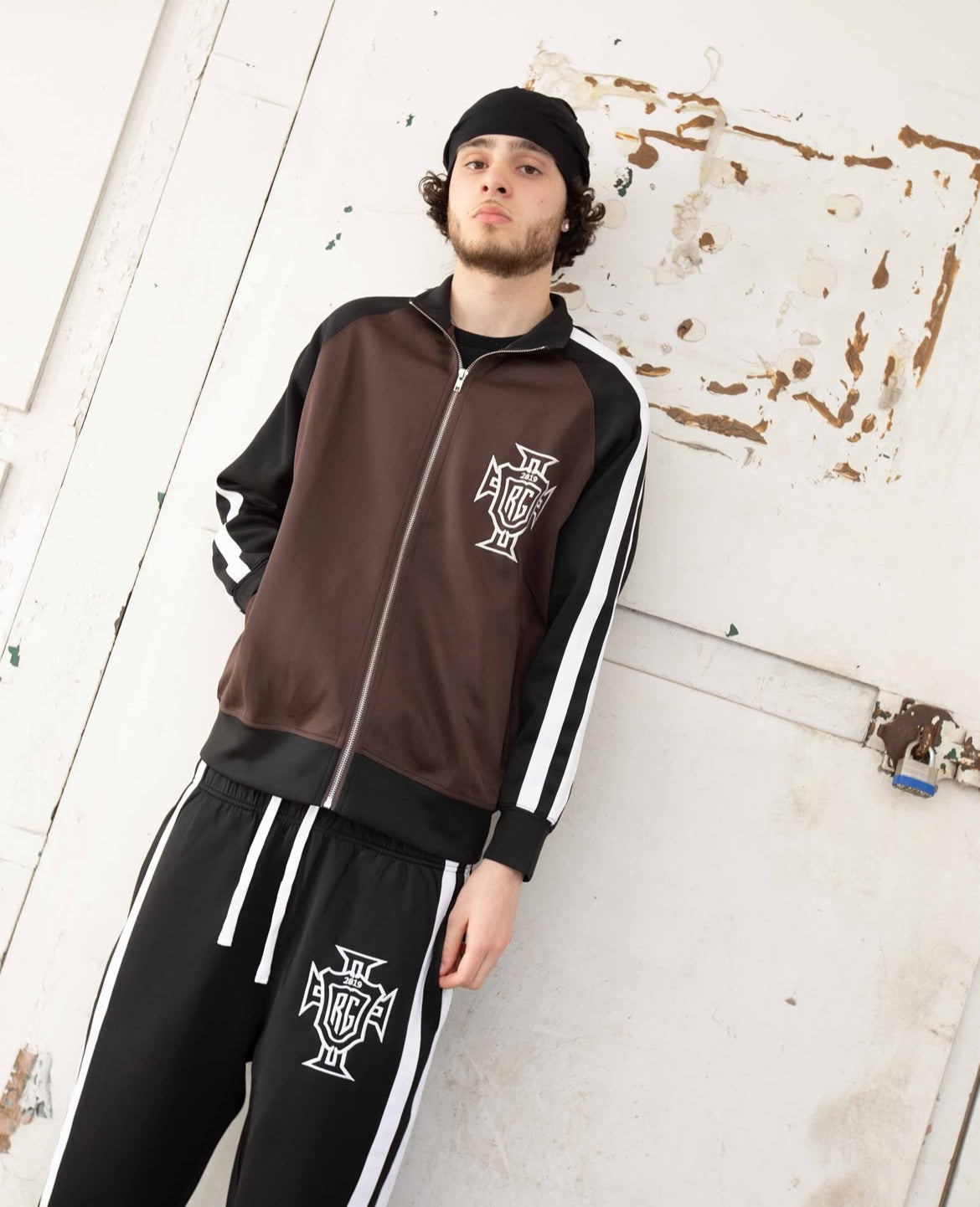 Brown Portugal Track Jacket