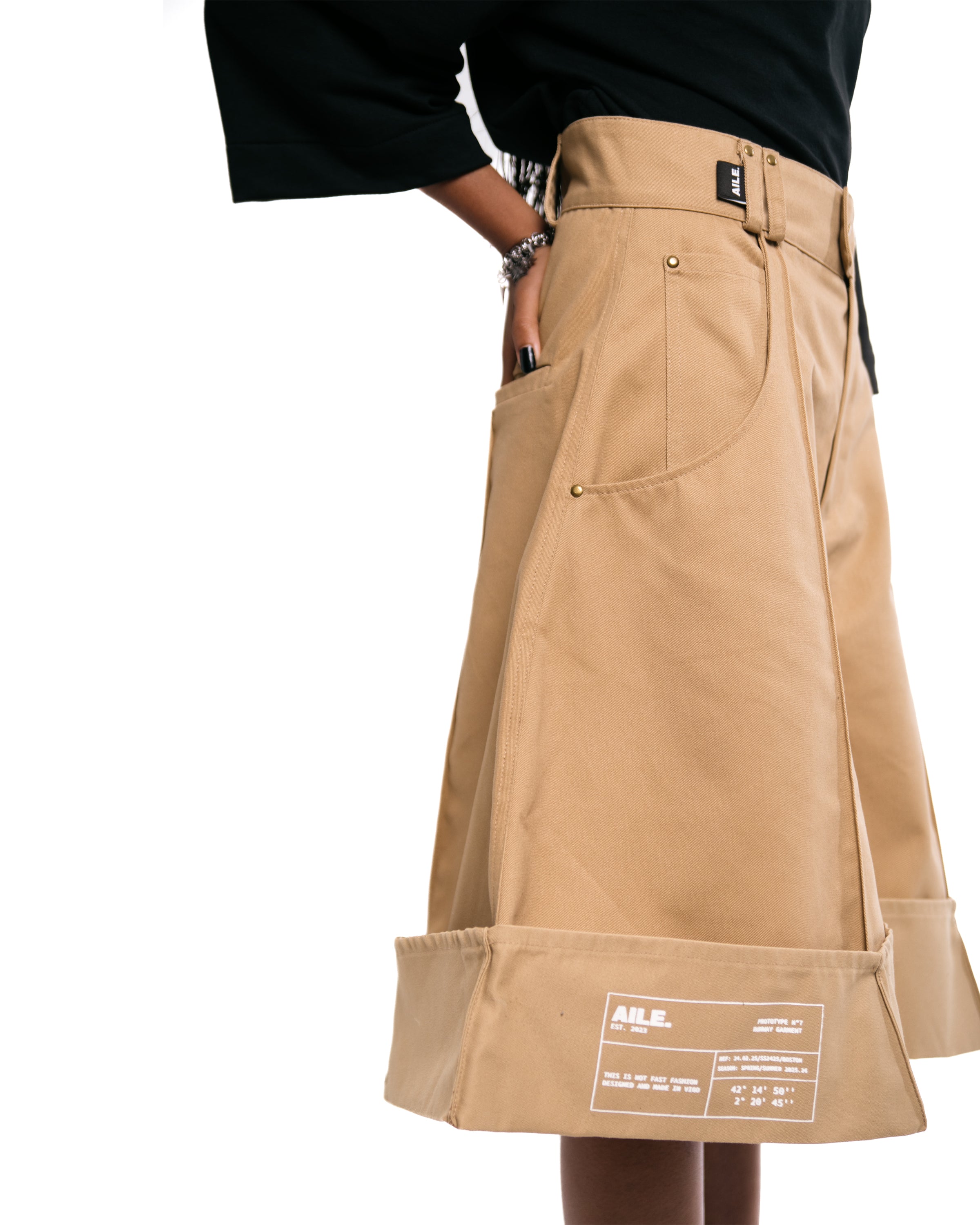 SHORT TWILL BERMUDA