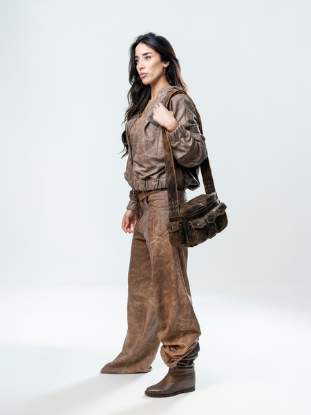 Cargo Aged Bag - Brown