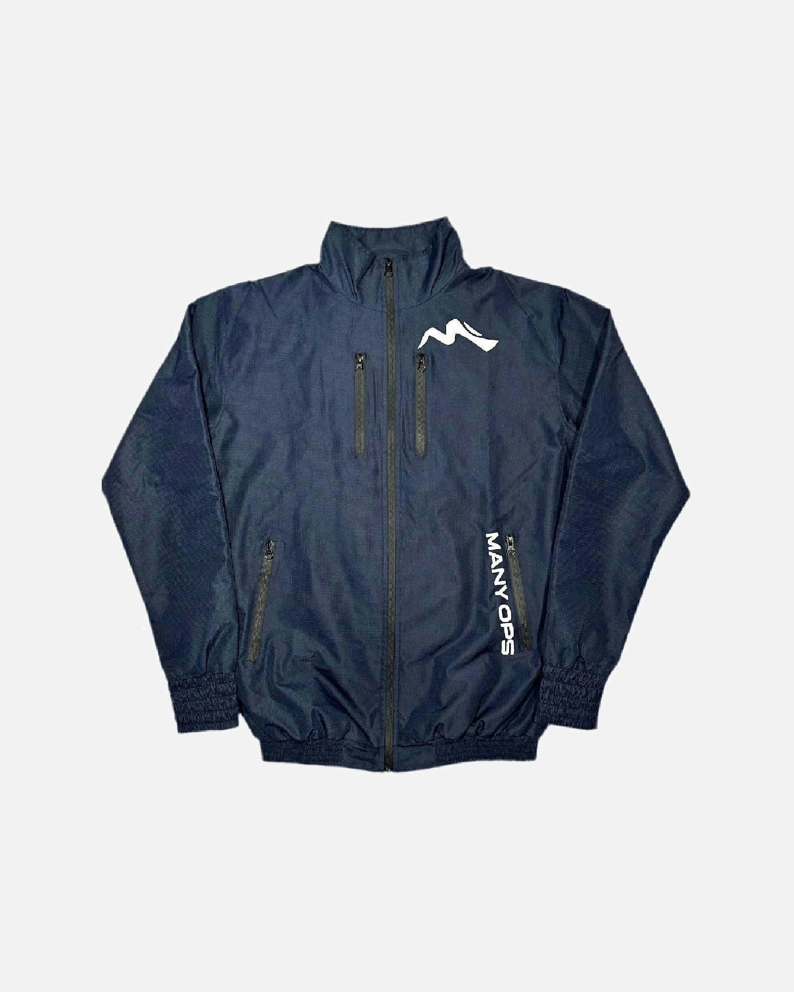 "Navy Dealer Jacket" by Many Ops