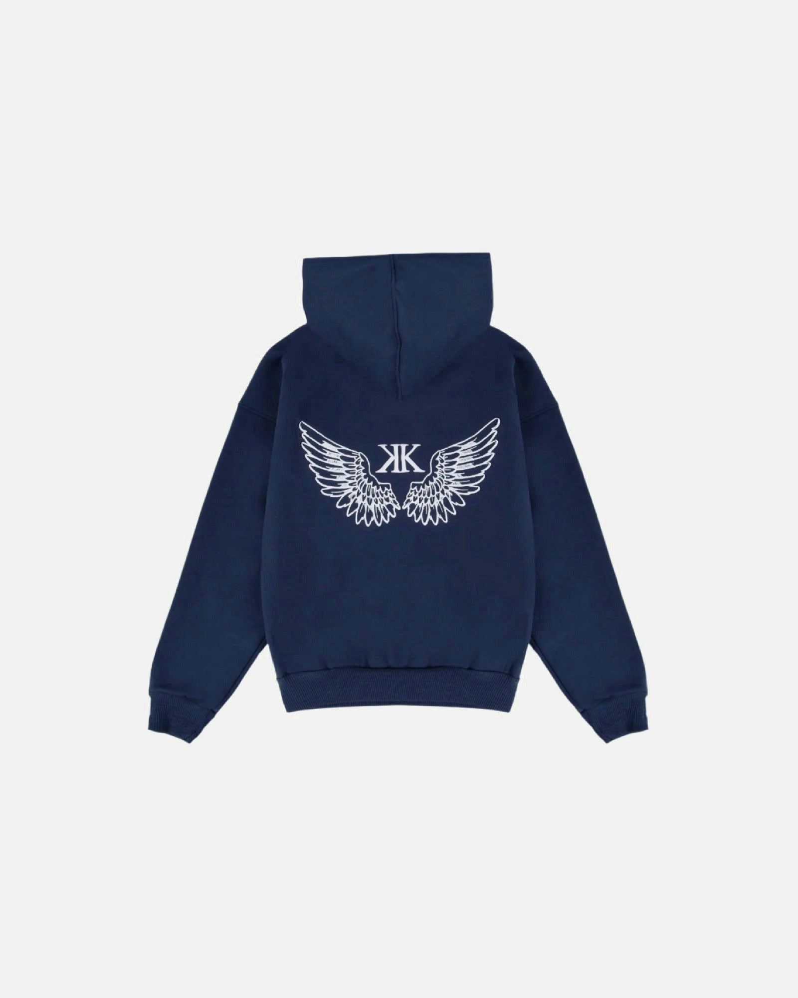 Wings Hoodie Navy Blue