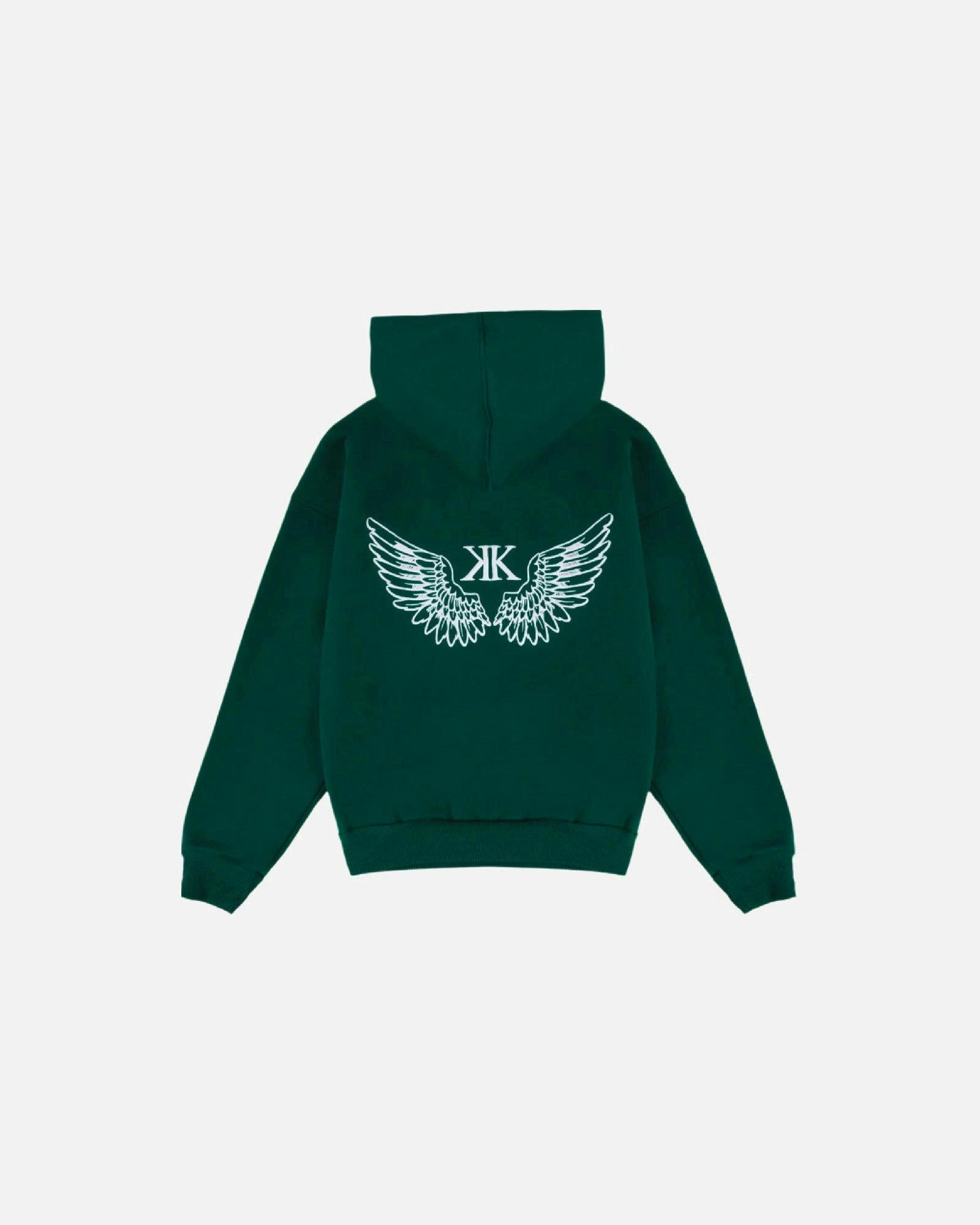 Wings Hoodie Forest Green