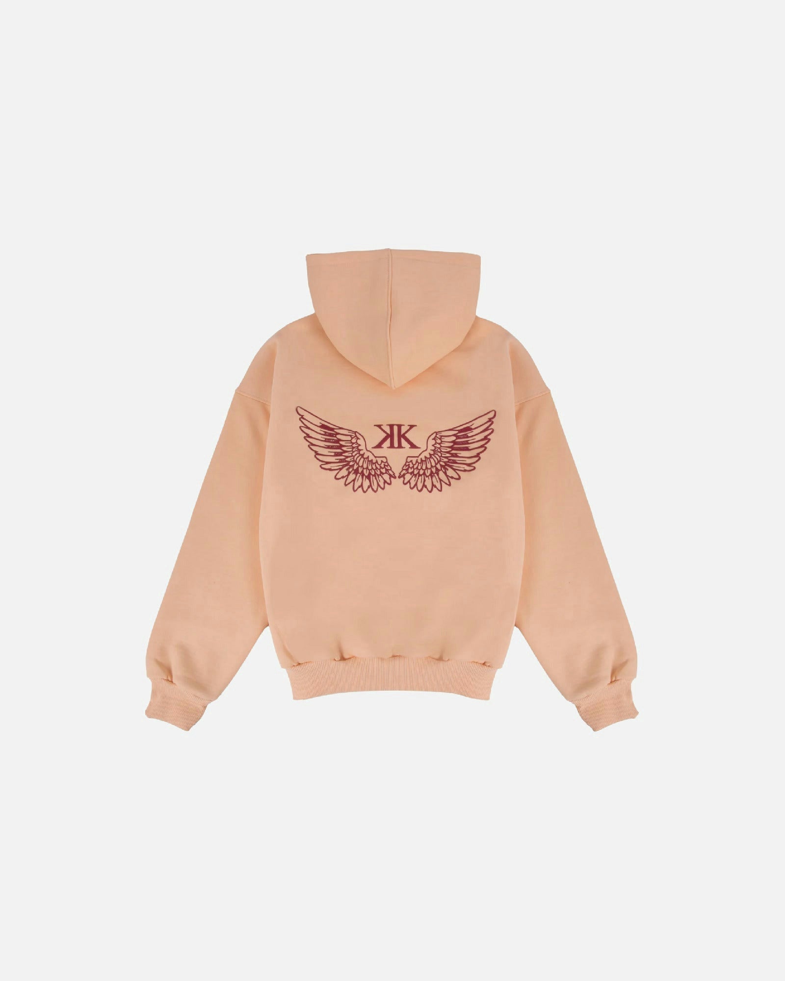 Wings Hoodie Peach Orange