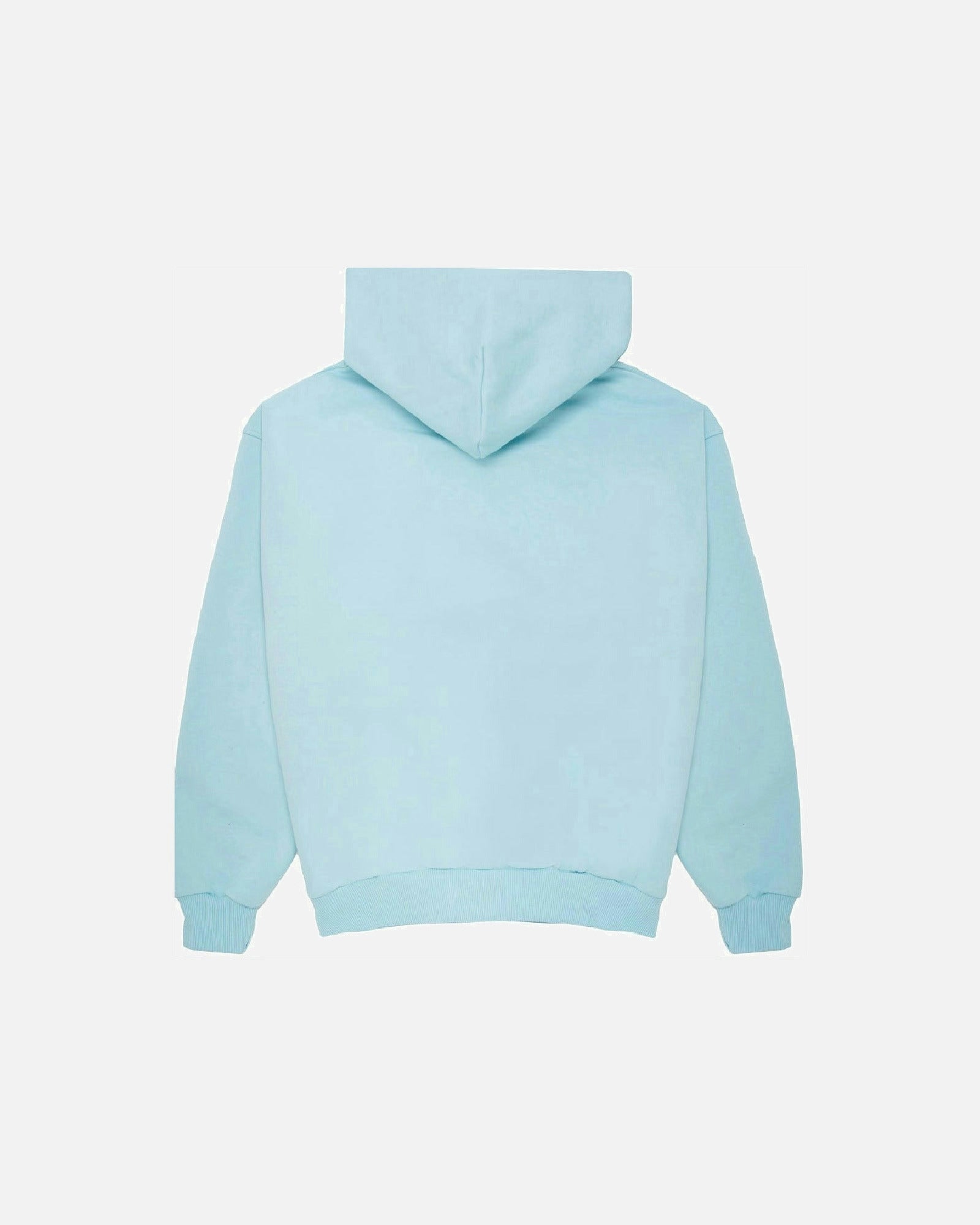 Distressed Hoodie Sky Blue