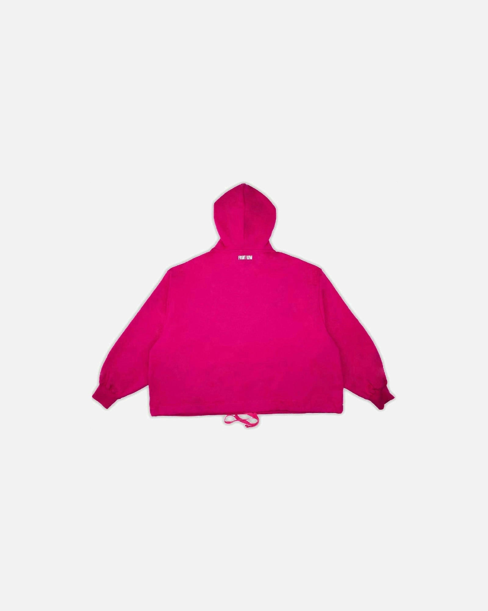 OTHER SAMPLE PINK ADJUSTABLE HOODIE | FrontRowEU