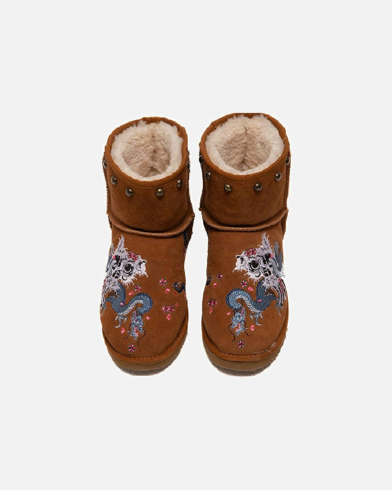 Blue Dragon Winter Shoes