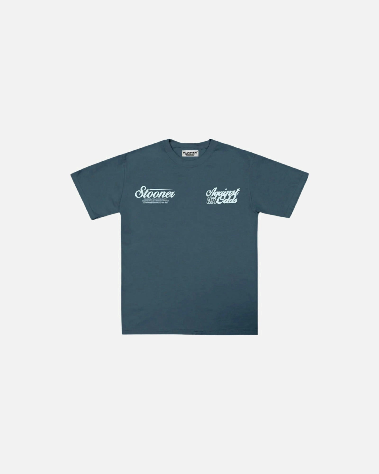 Contra todo pronóstico, camiseta azul