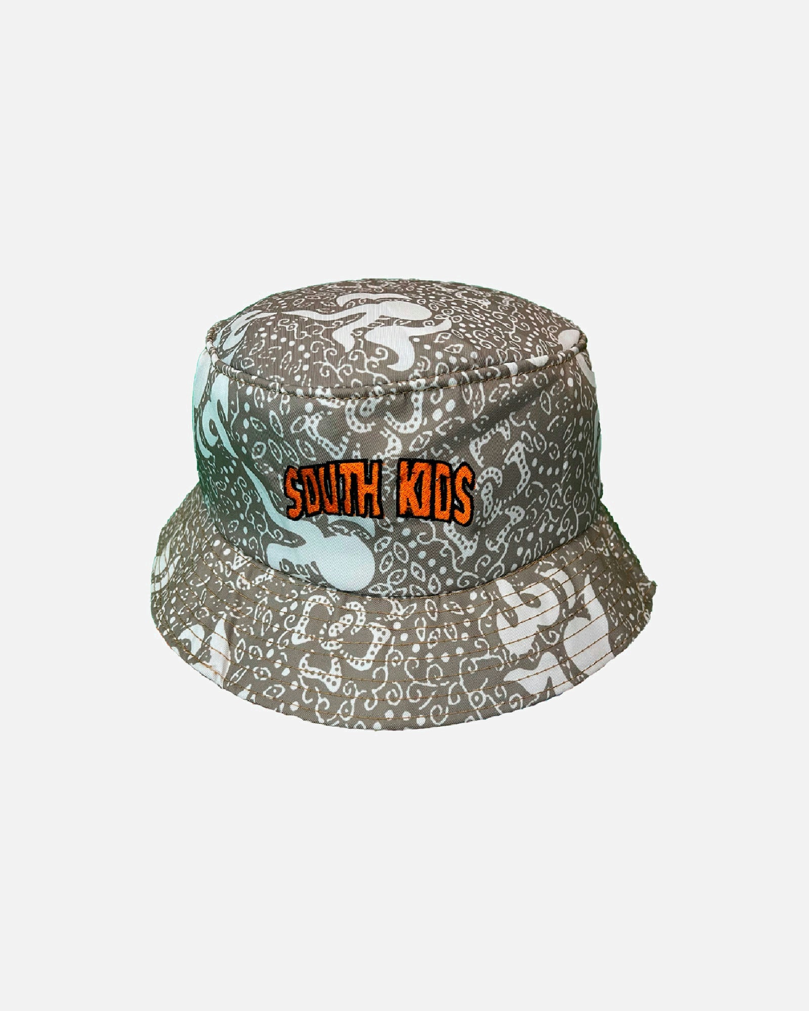 South Kids Grey Bucket Hat