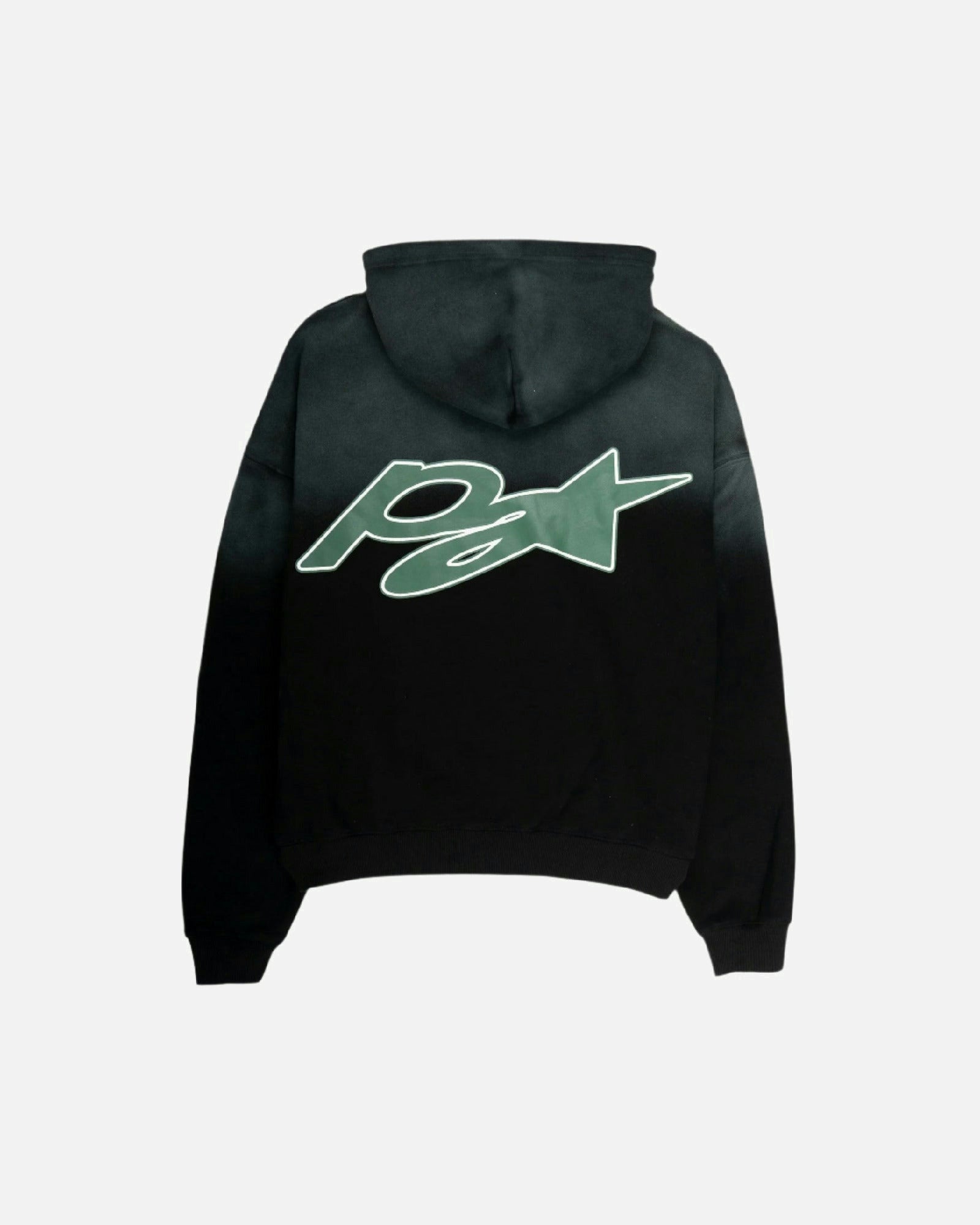 Basic Logo Distressed Hoodie