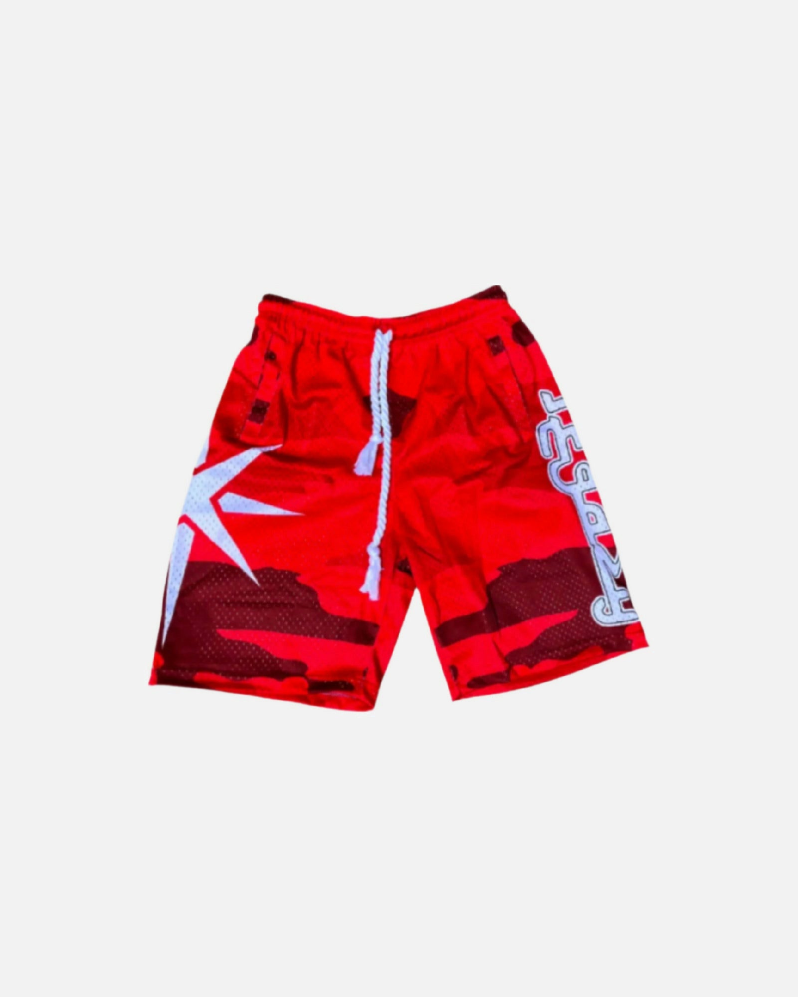 Shorts Camo Red