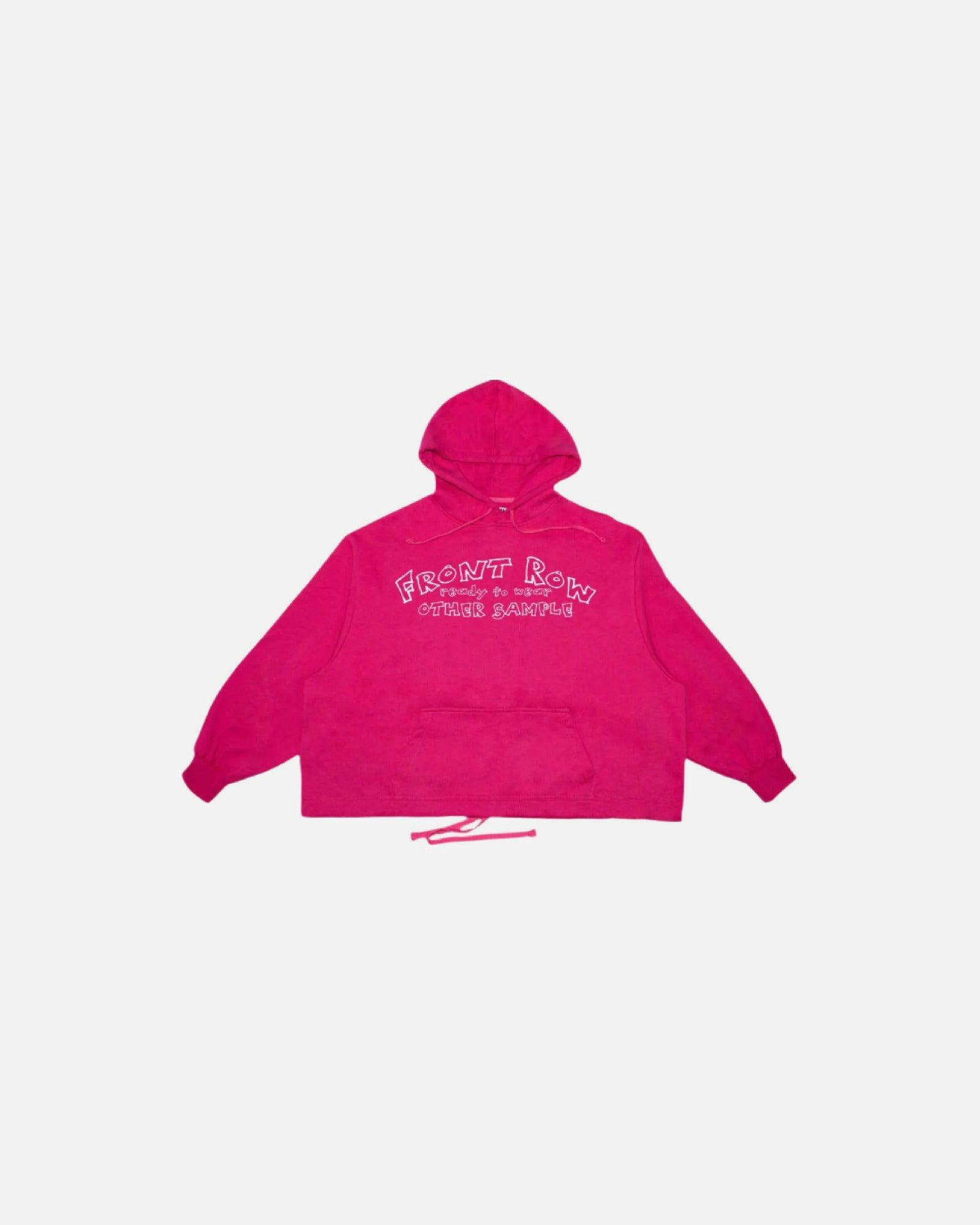 OTHER SAMPLE PINK ADJUSTABLE HOODIE