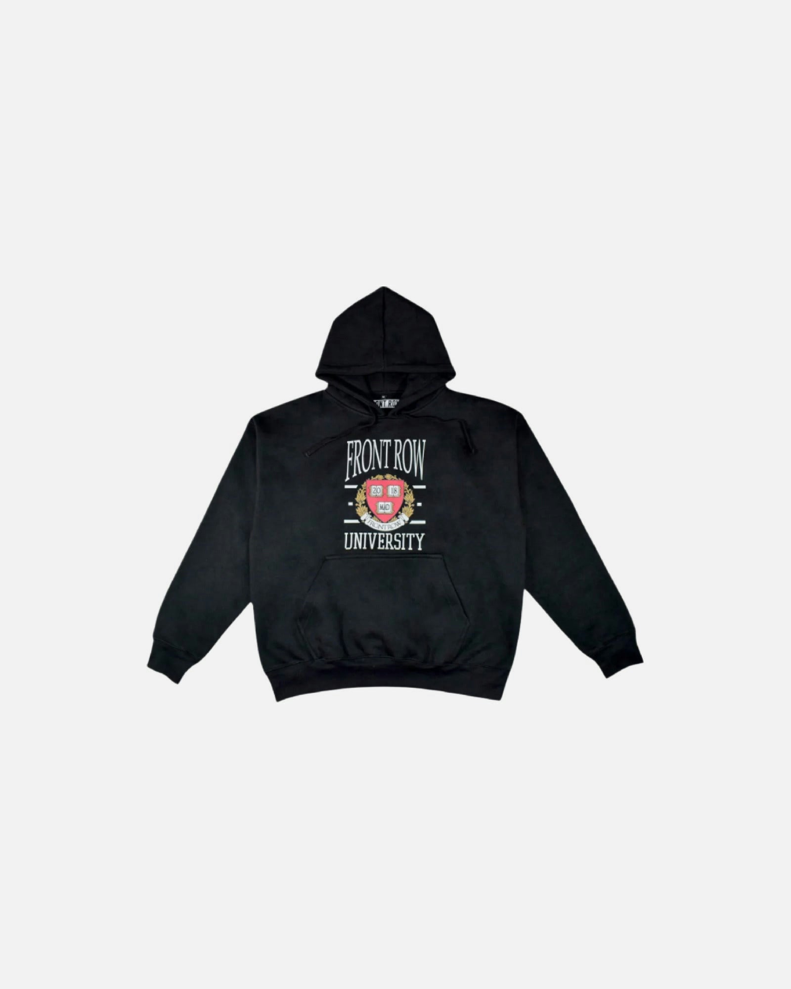 Front Row College Black Hoodie