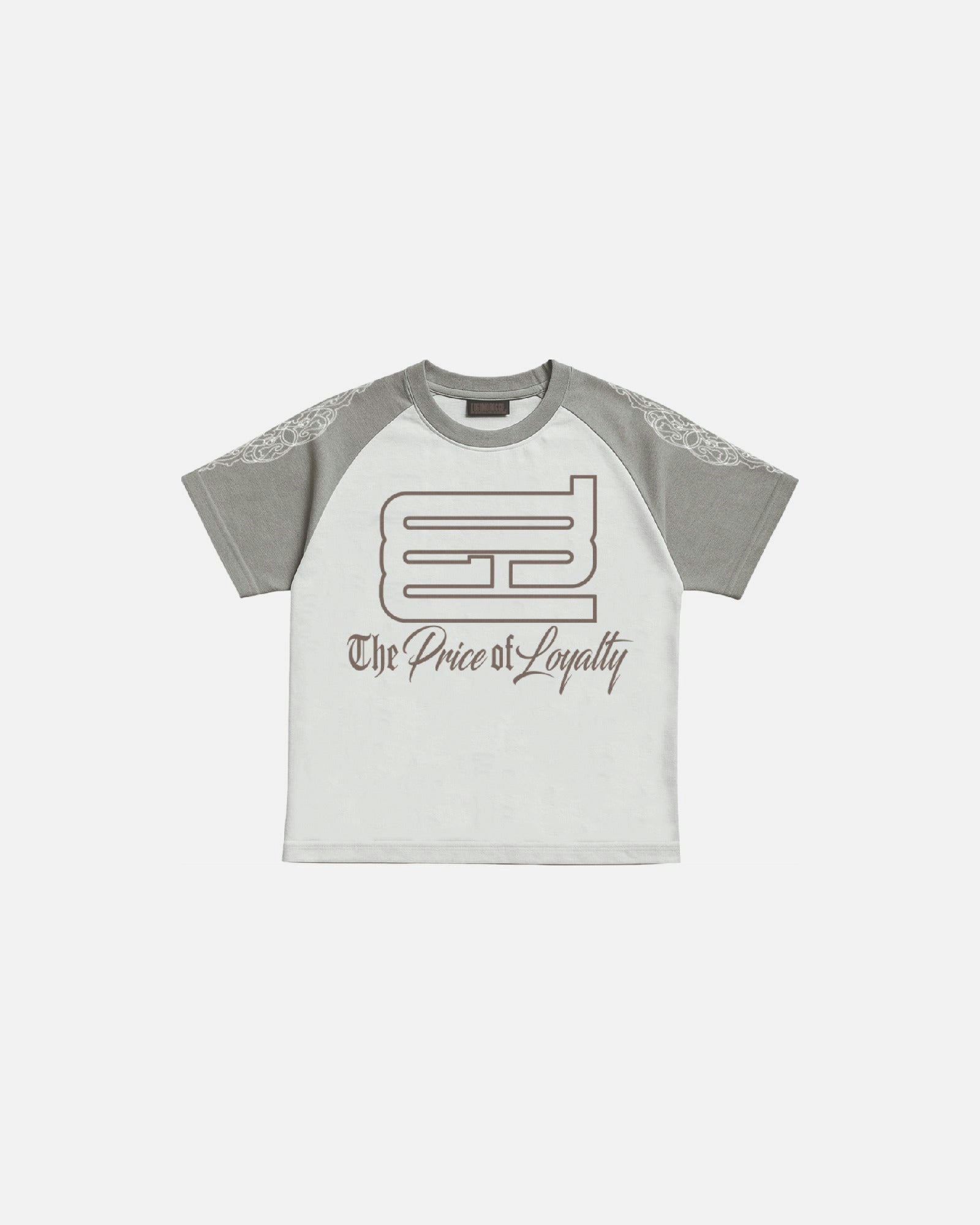 Grey raglant-shirt