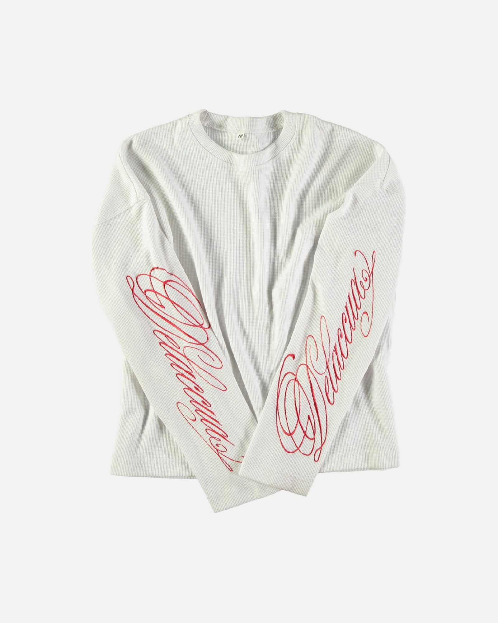 Waffle Longsleeve White