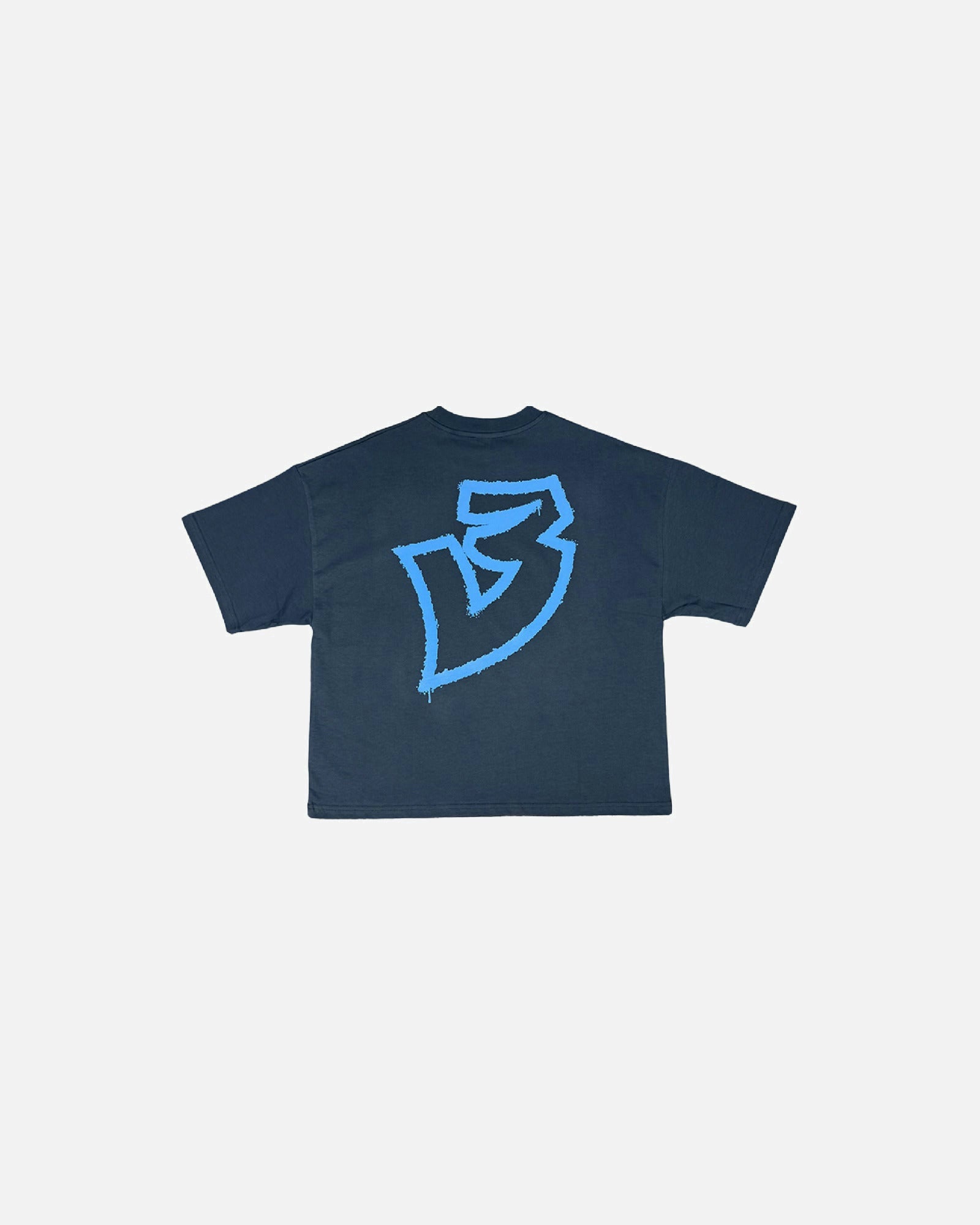 Original Z Navy Oversized Boxy Tee