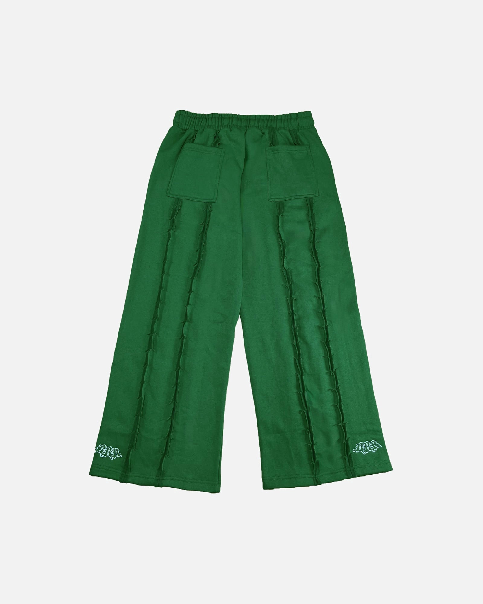 Blur Baggy Pants Green/White
