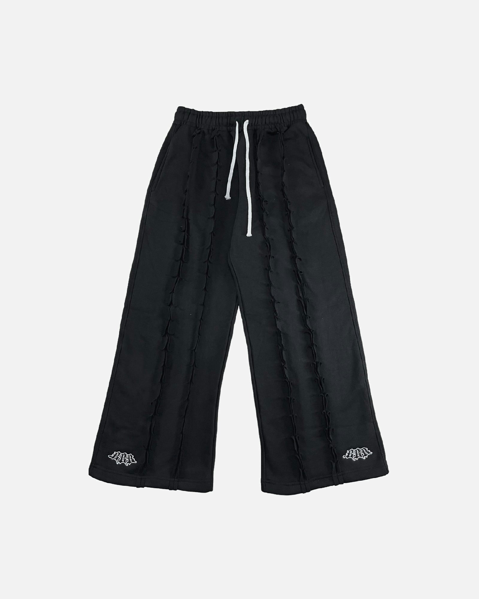 Blur Baggy Pants Black/White