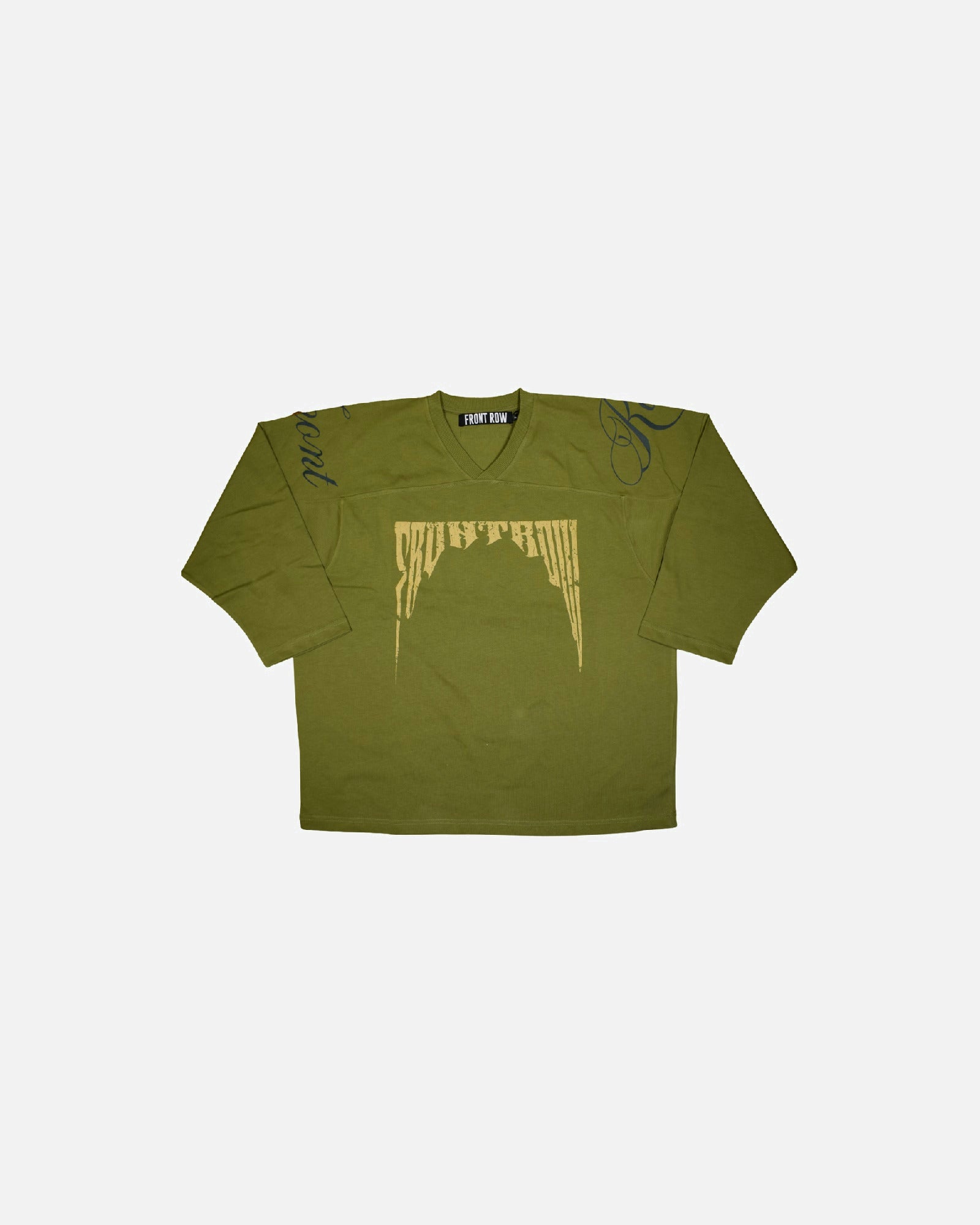 HOCKEY LOGO TEE MILITARY GREEN