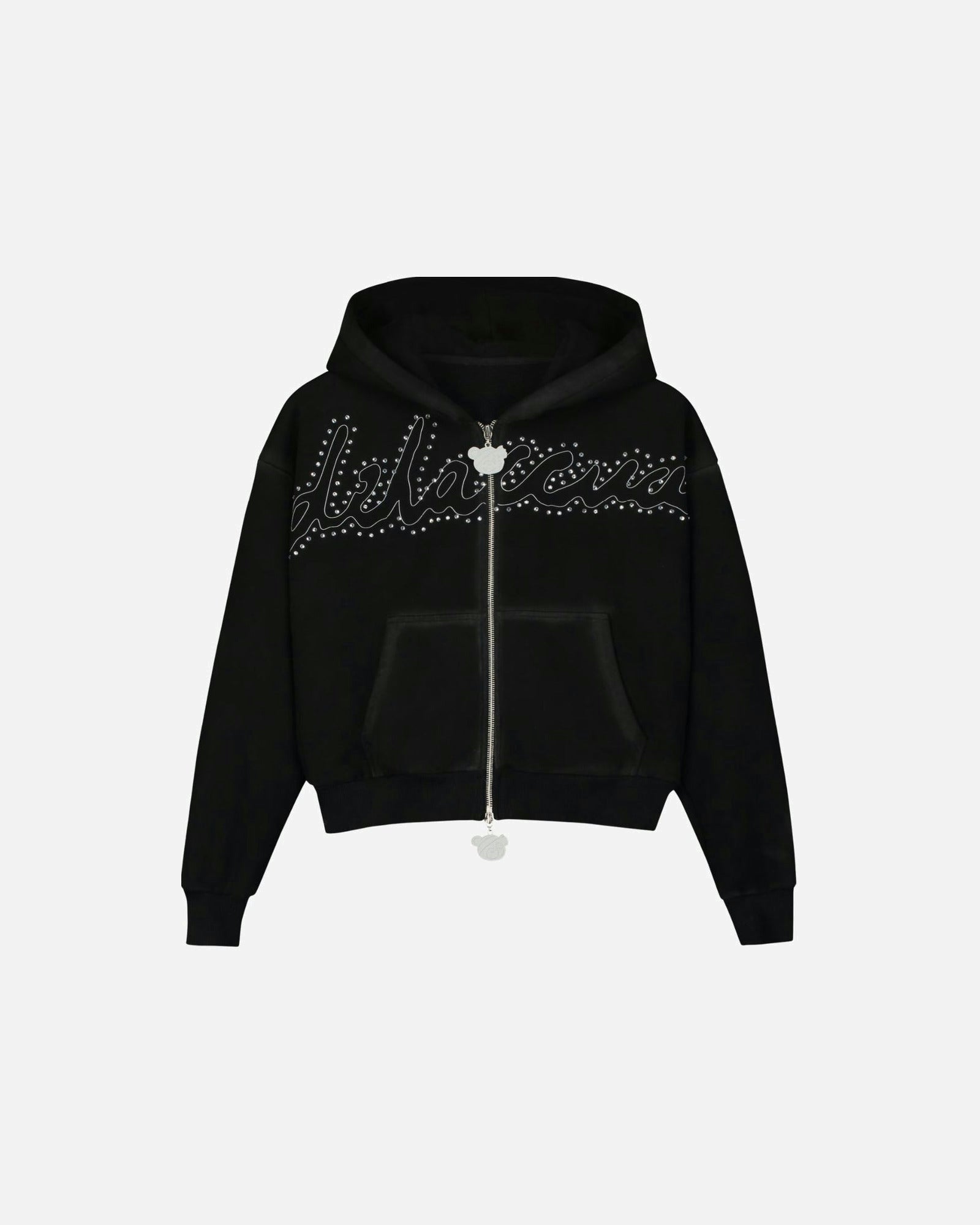 Shiny Zip Hoodie