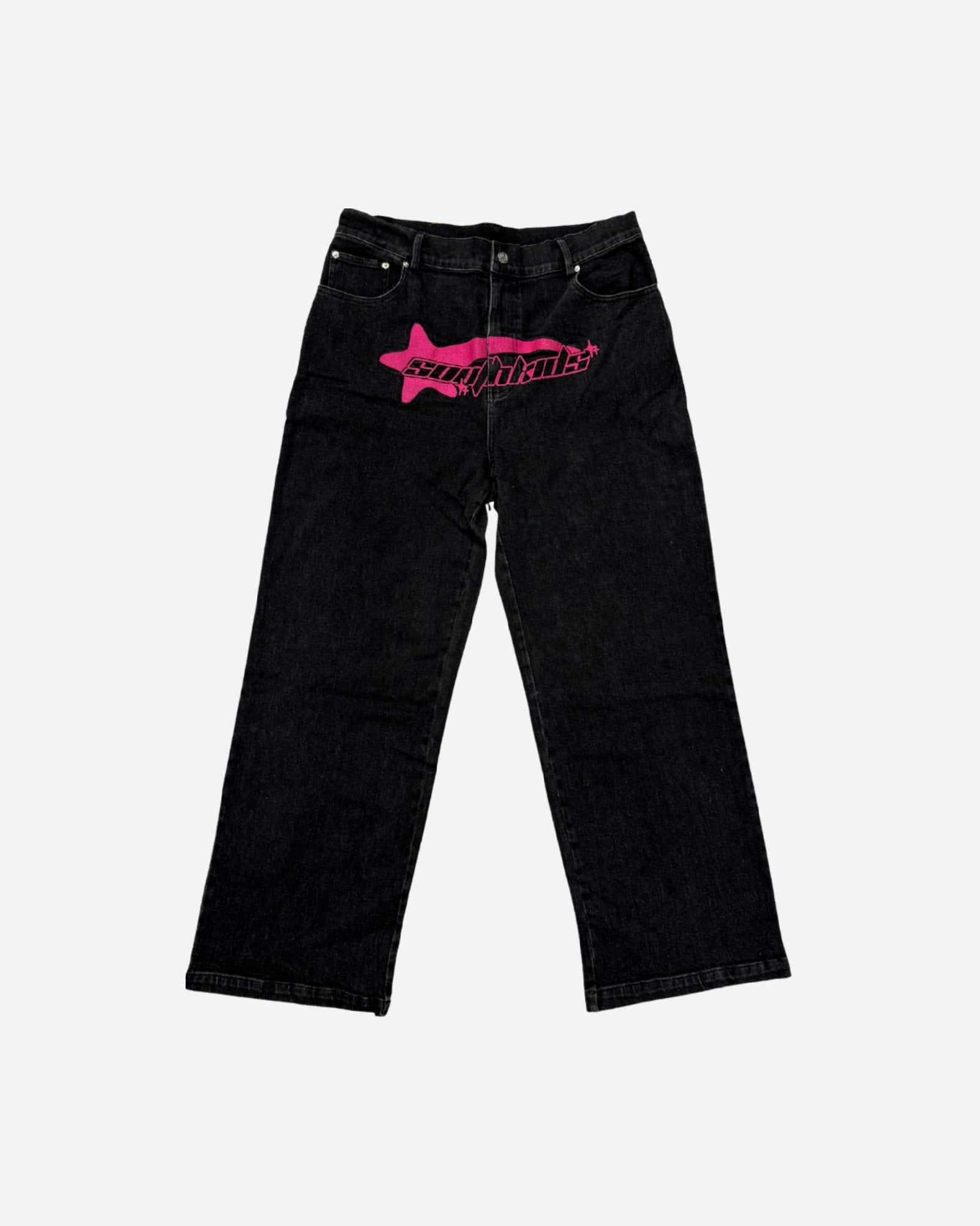 Denim Pants Black