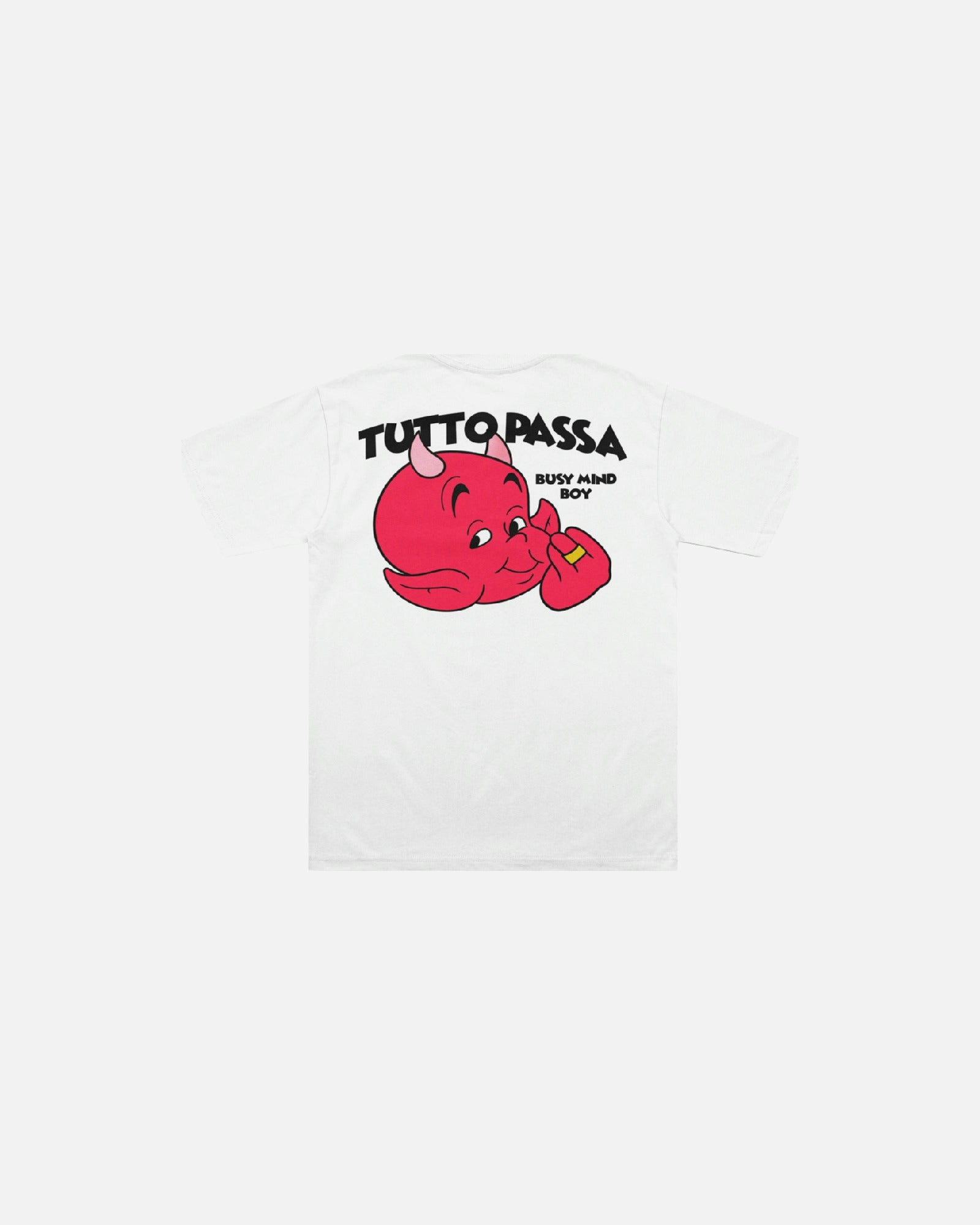 TEE BLANCA DIABLITO TUTTO PASSA